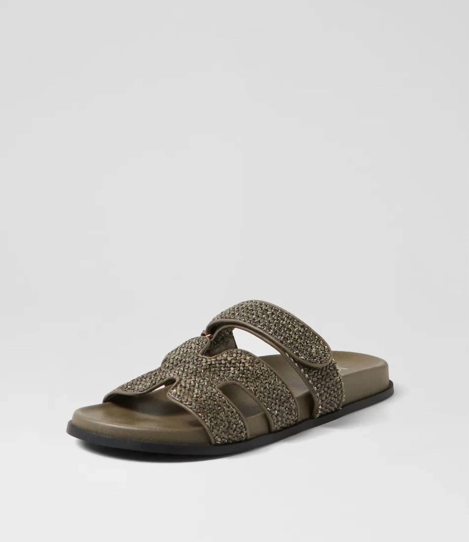 0086c0f2-52d0-4b72-894d-d70173fe4faa-upscale_15k-1500x1500-70 Silent D - Women's Hayzlen Woven Leather Sandals - Image 1
