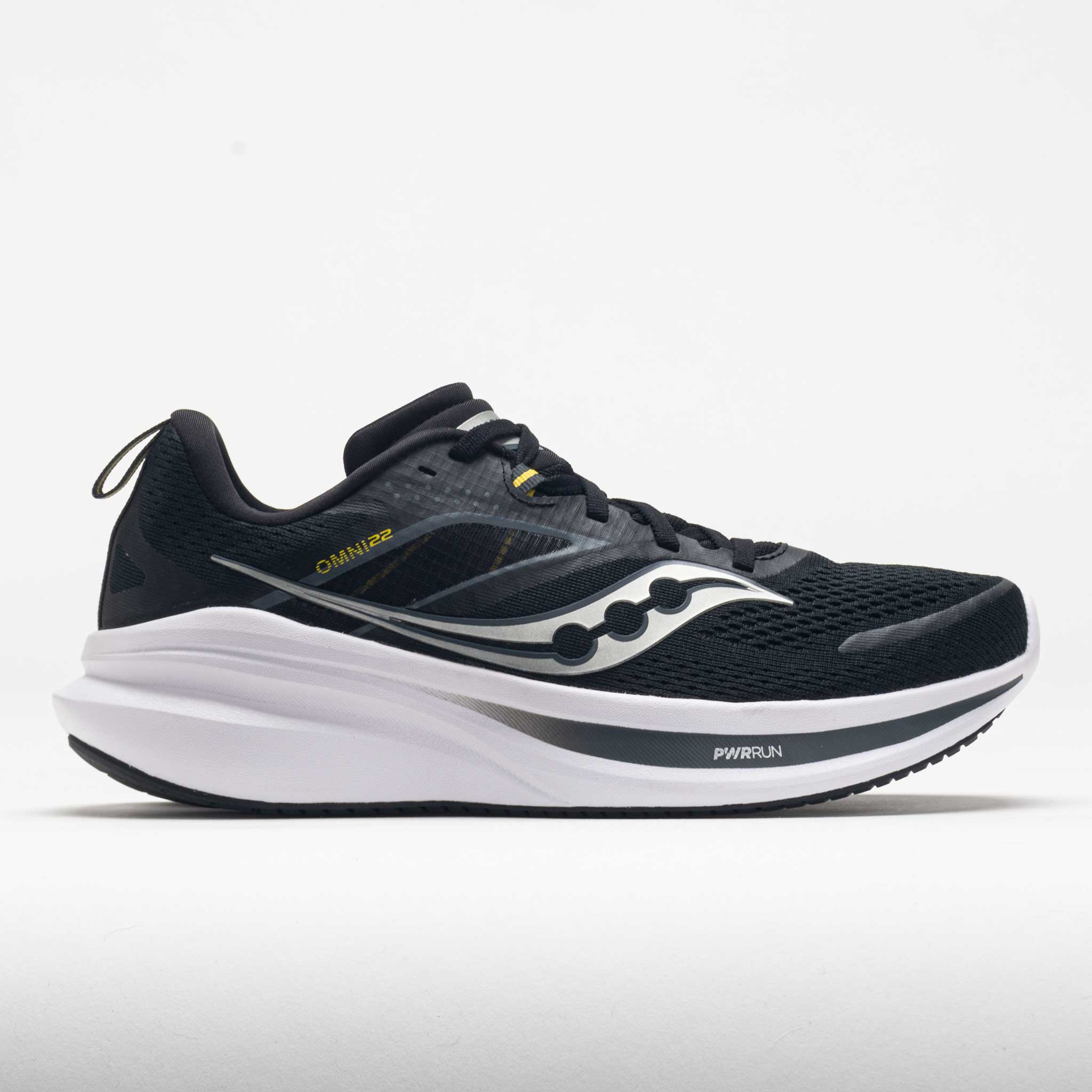 041051_3 Saucony Omni 22 Mens Black/White - Image 1