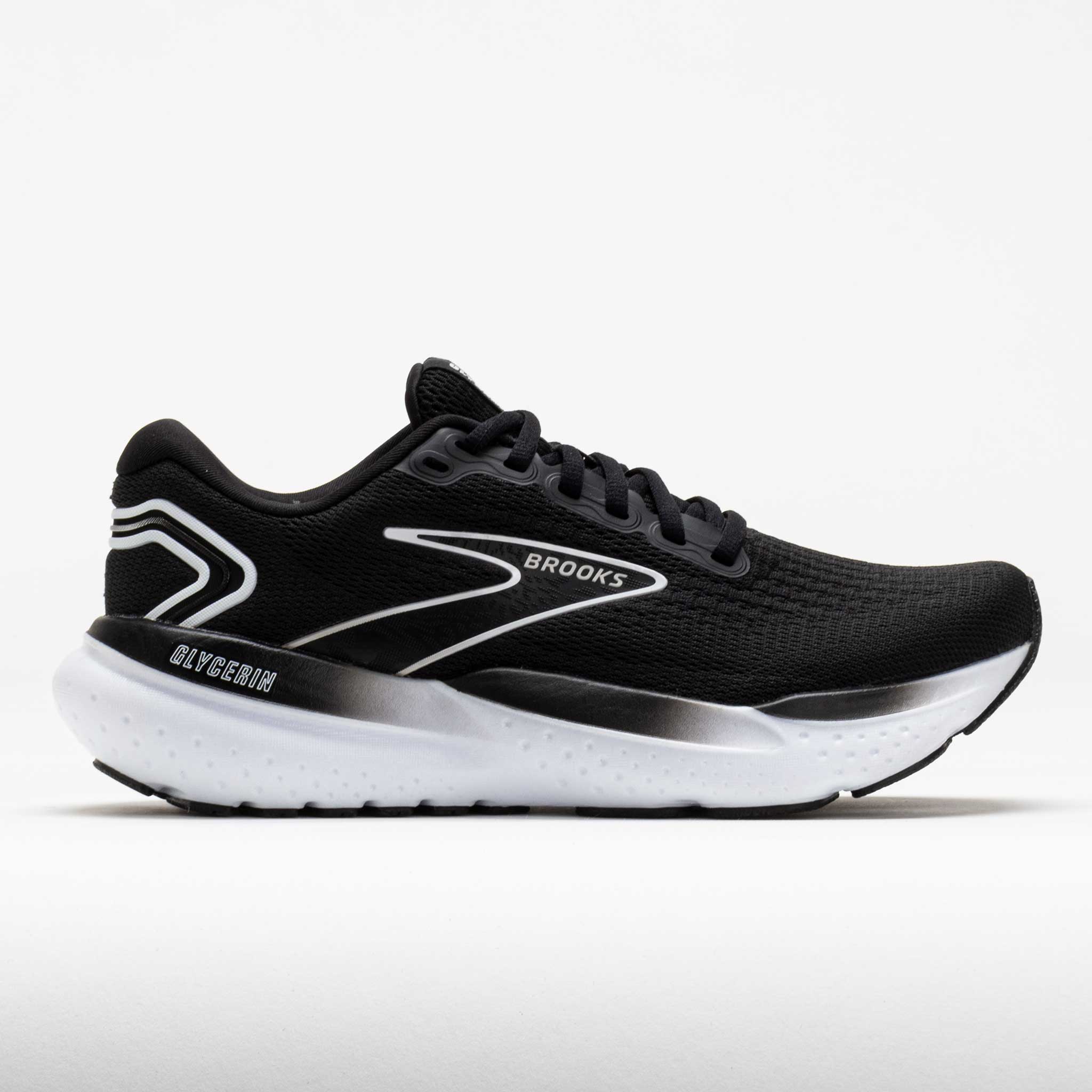041103_3 Brooks Glycerin 21 Mens Black/Grey/White - Image 1