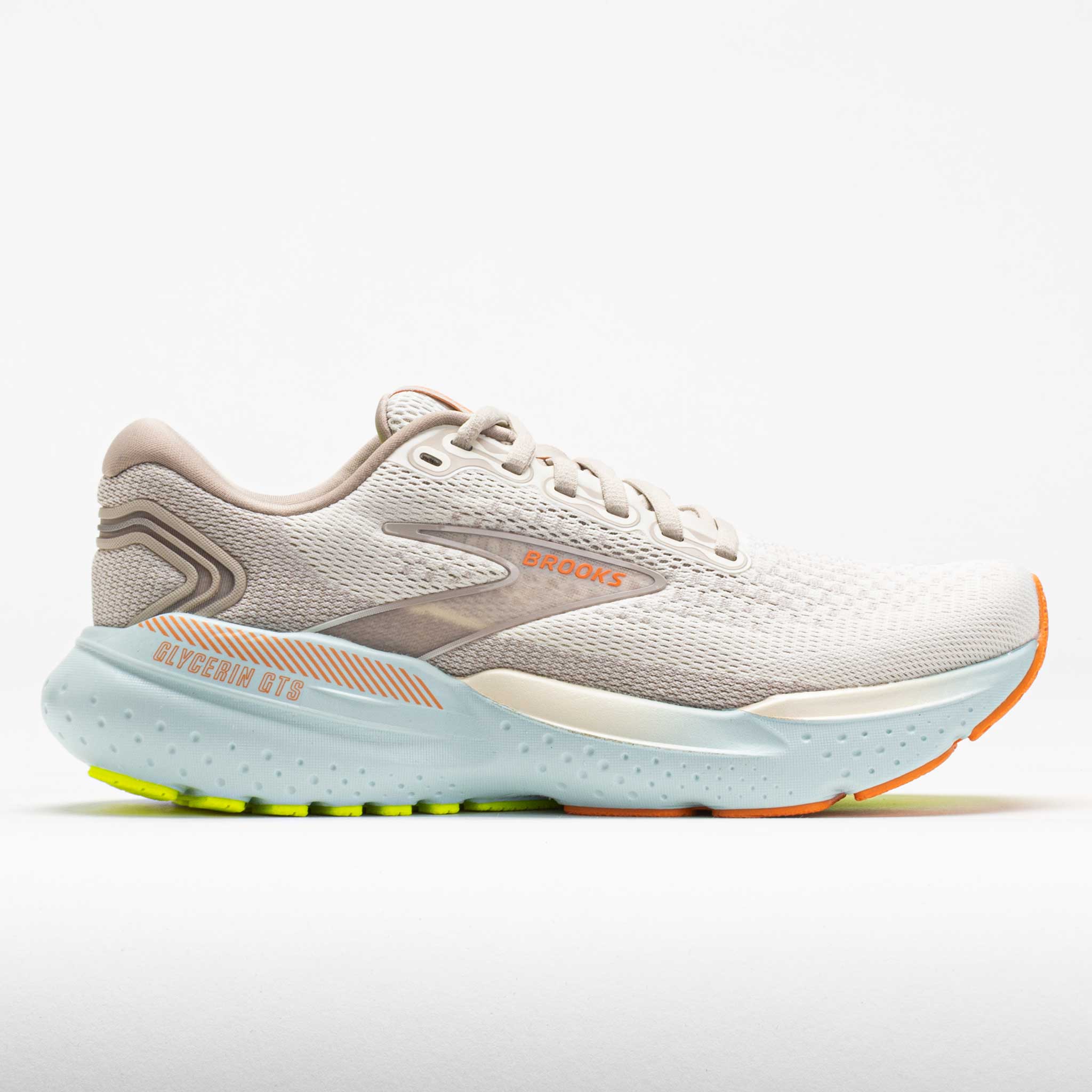 041121_3 Brooks Glycerin GTS 21 Womens Coconut/Aqua/Autumnsunset - Image 1