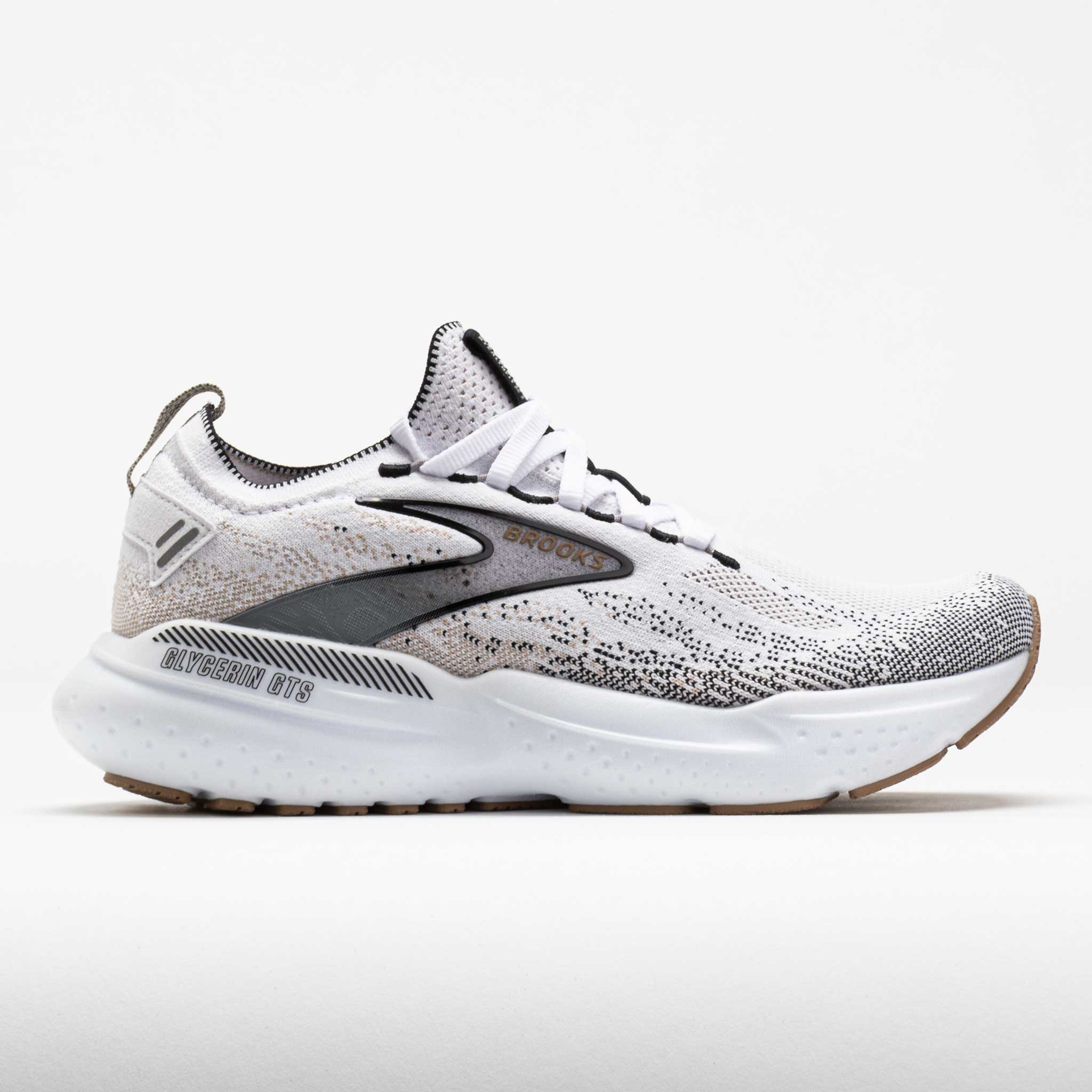 041129_3 Brooks GlycerinstealthFit GTS 21 Womens White/Grey/Black - Image 1