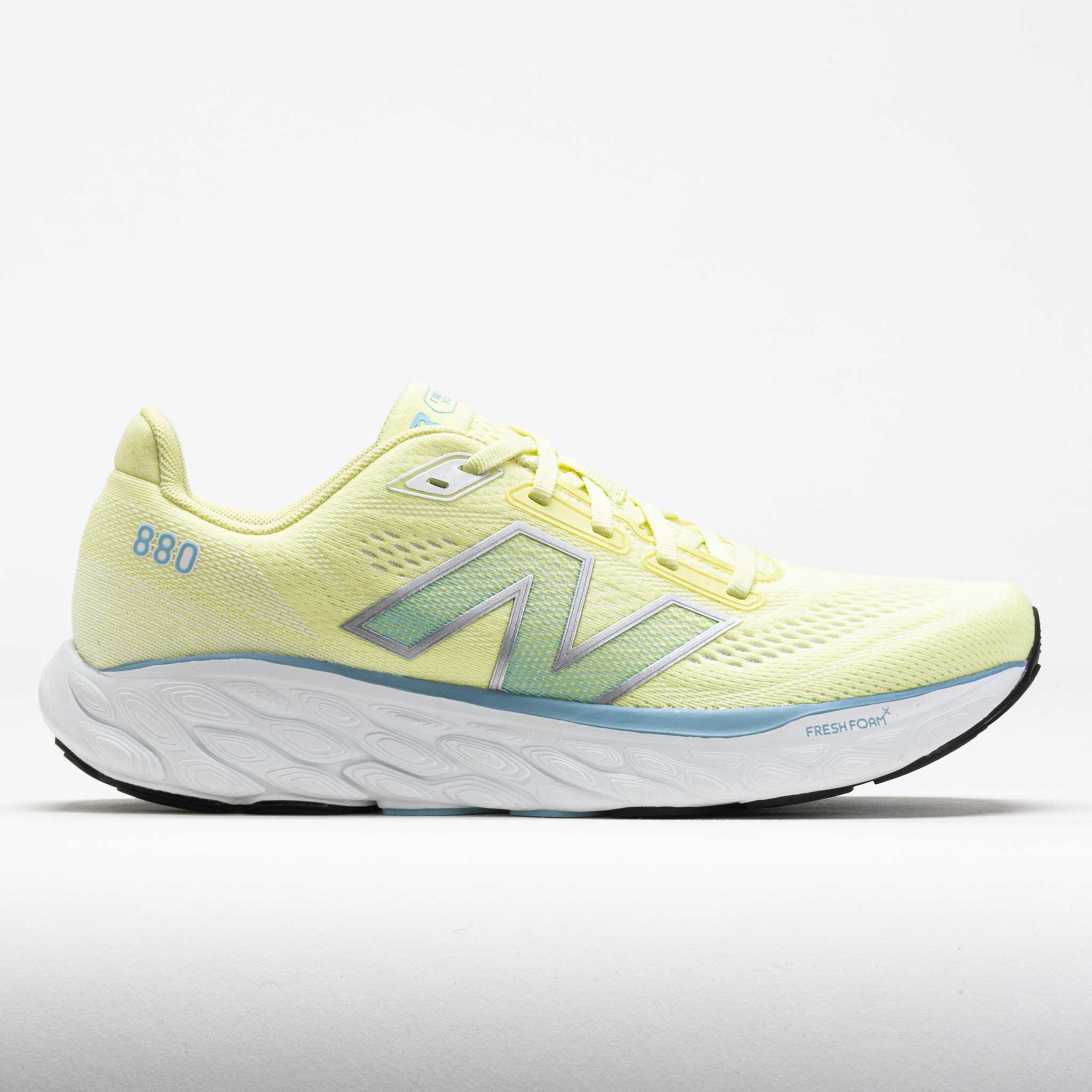 042096_3 New Balance Fresh Foam X 880v14 Mens Limelight/Silver Metallic/Blue - Image 1