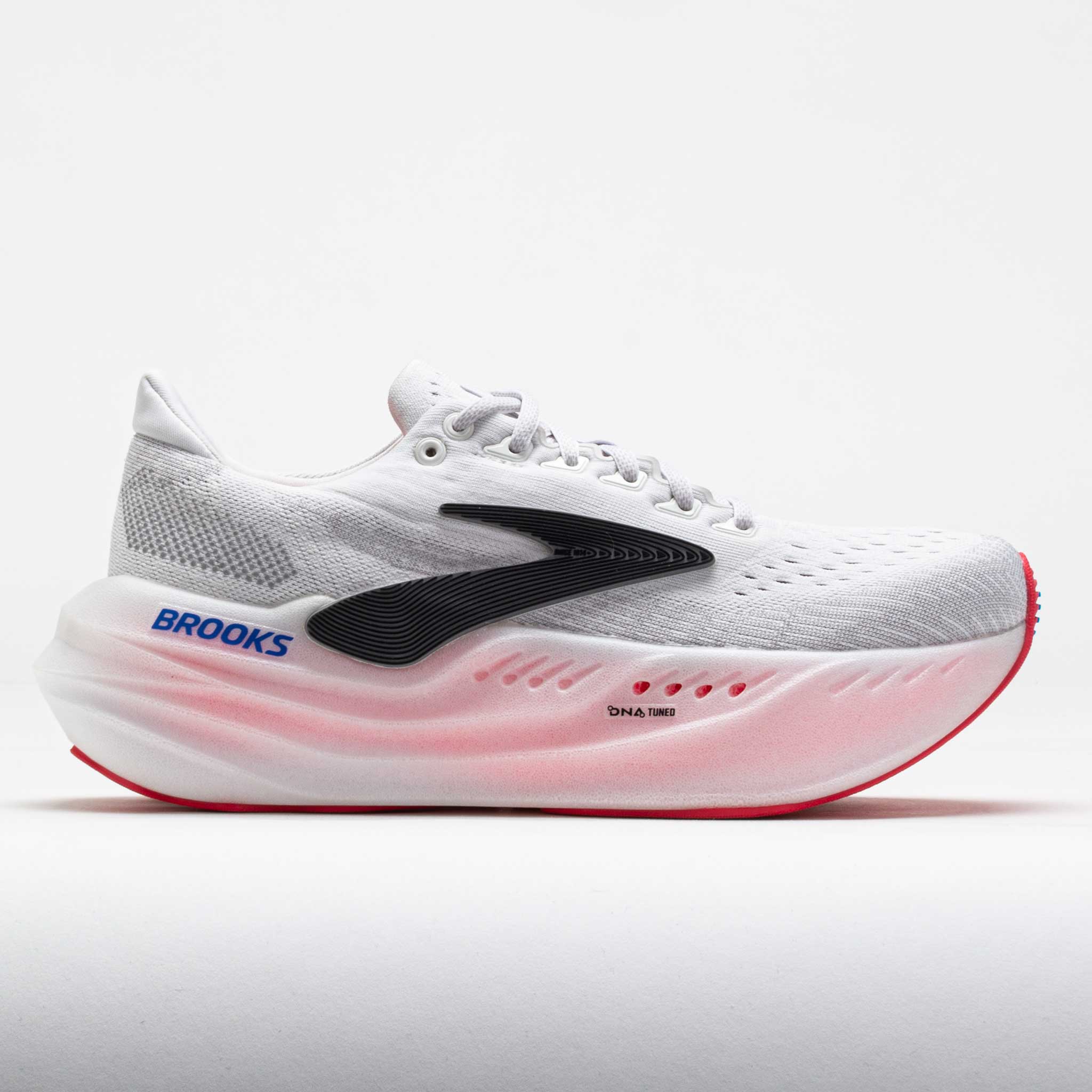 042123_3 Brooks Glycerin Max Womens White/Black/Diva Pink - Image 1