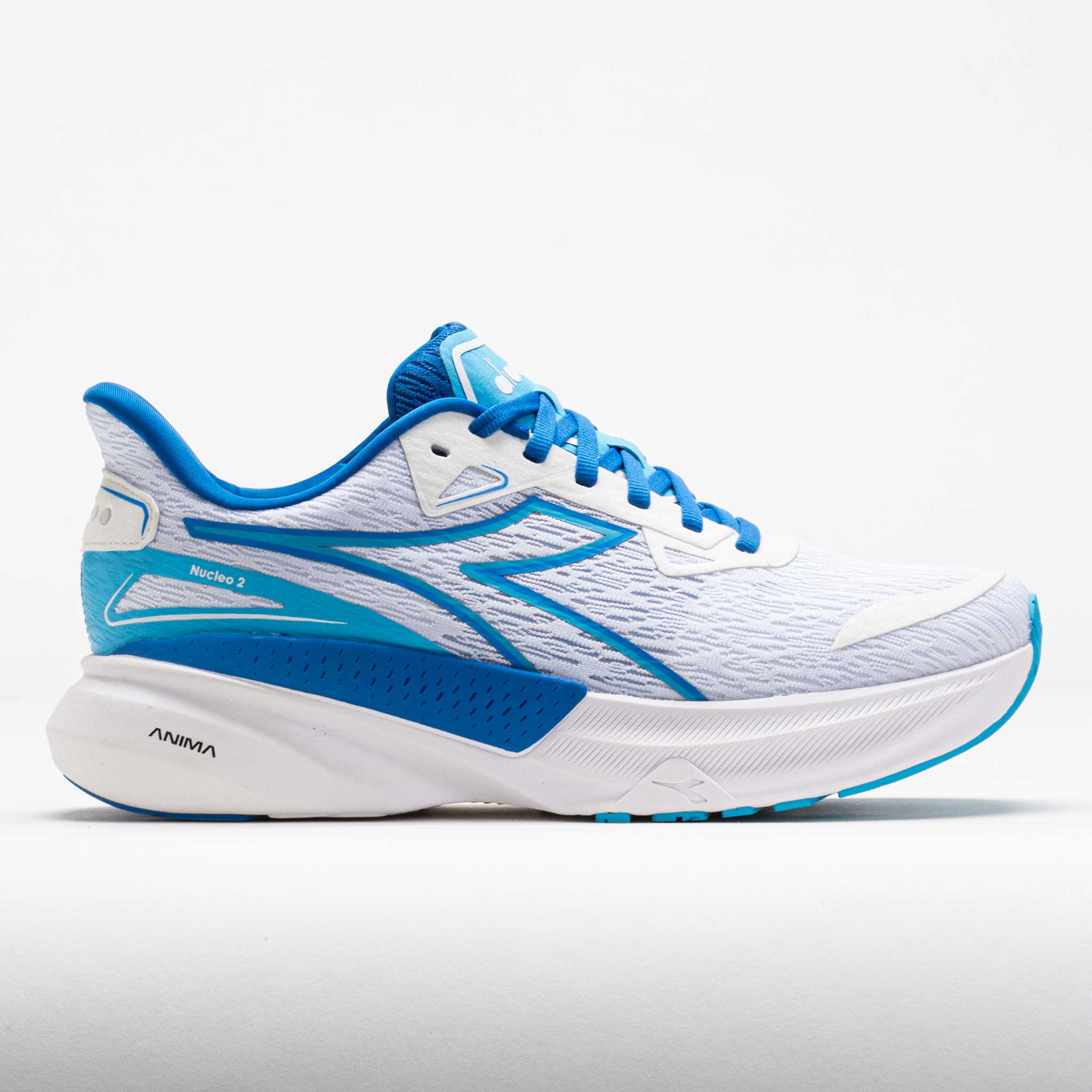 042179_3 Diadora Equipe Nucleo 2 Mens White/French Blue/Aquarius - Image 1