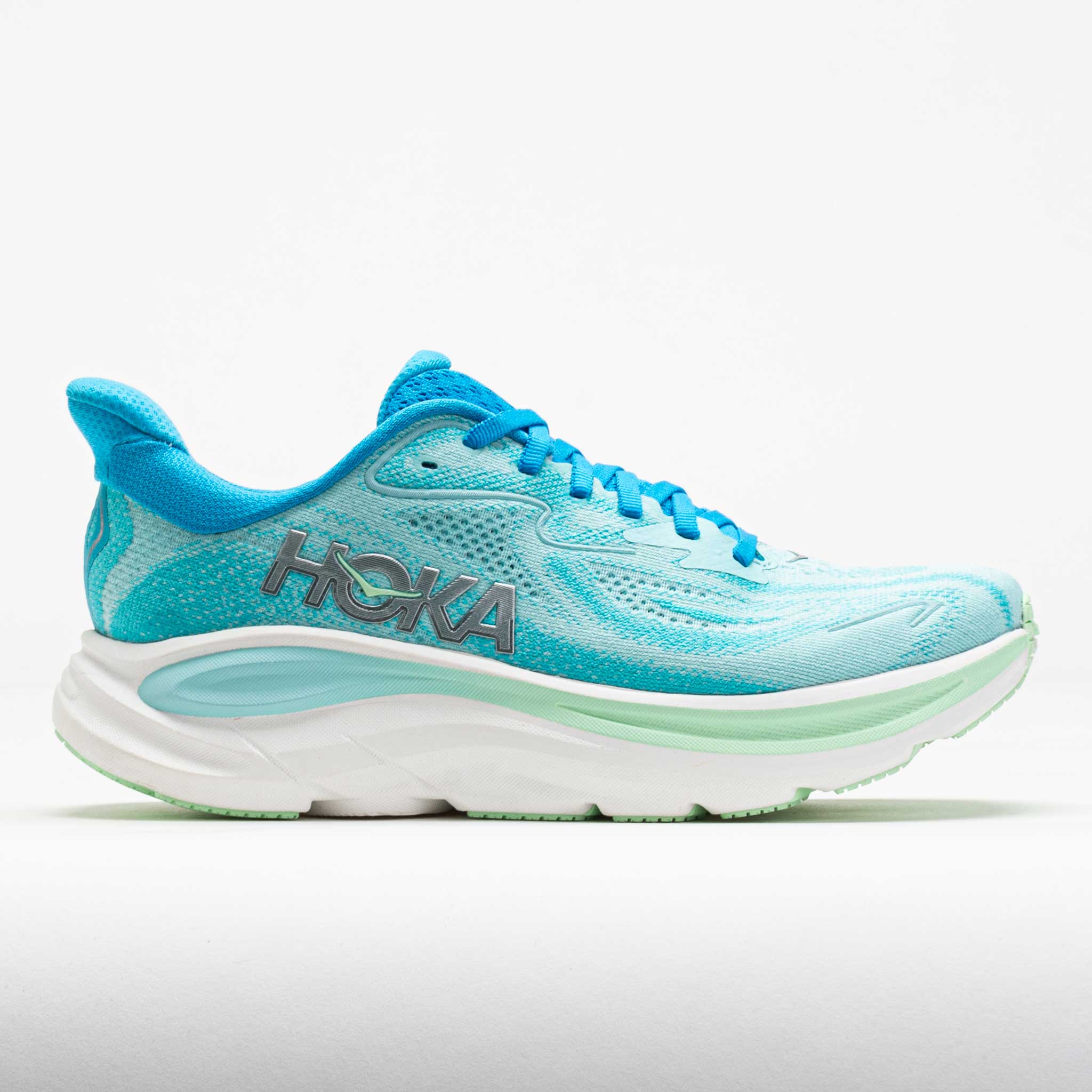 042216_3 HOKA Clifton 10 Womens Skyward Blue/Cielo Blue - Image 1
