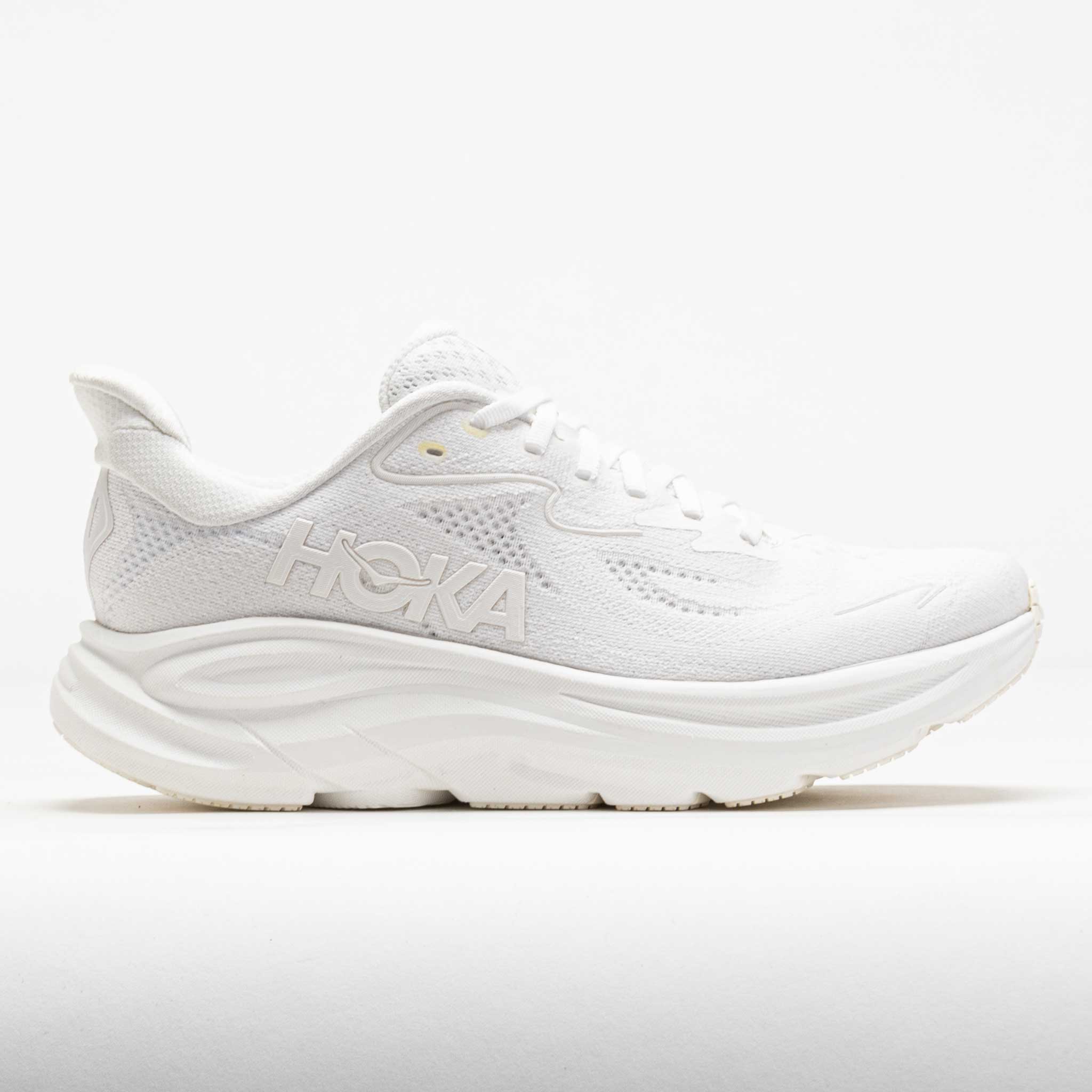 042234_3 HOKA Clifton 10 Mens White/White - Image 1