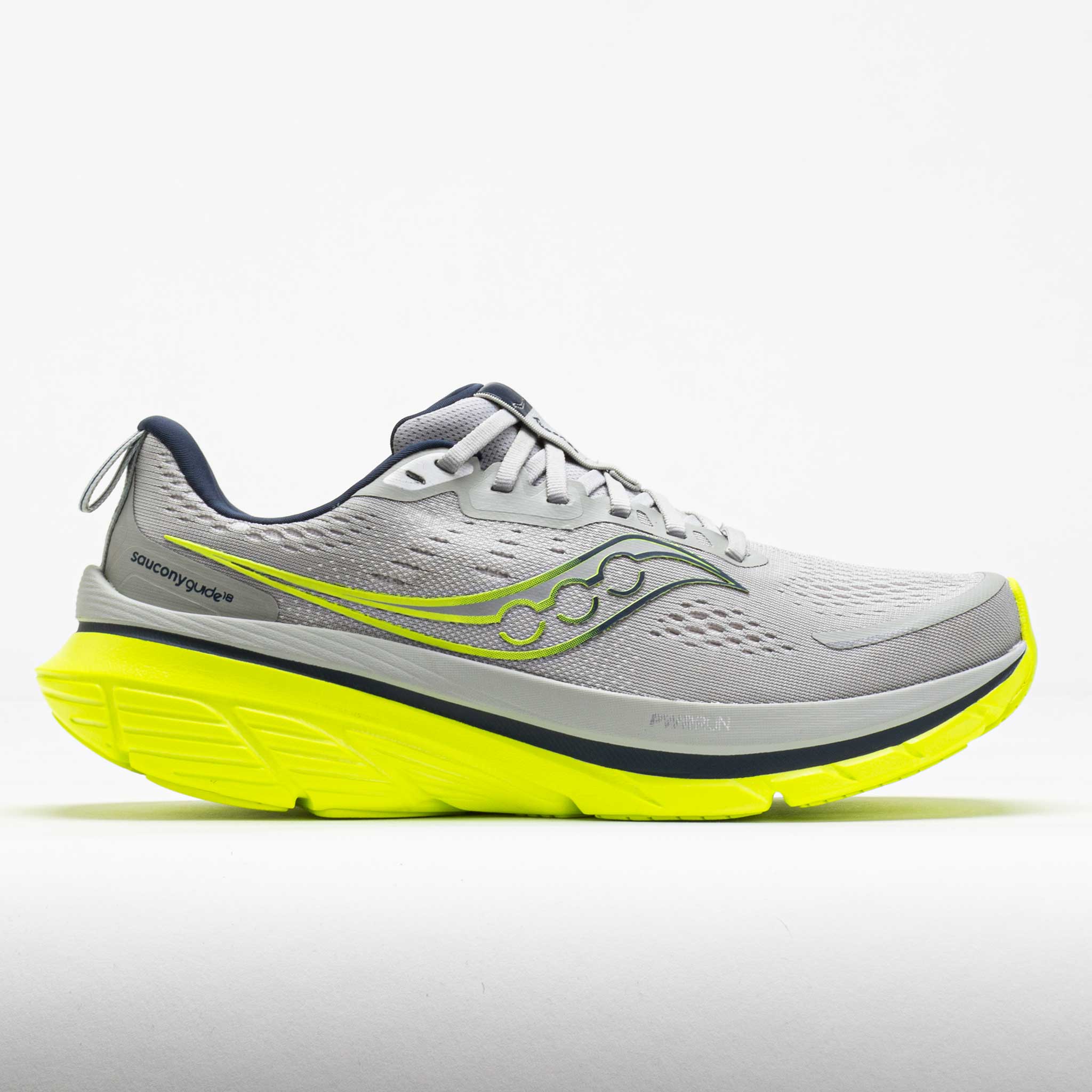 042646_3 Saucony Guide 18 Mens Cloud/Citron - Image 1
