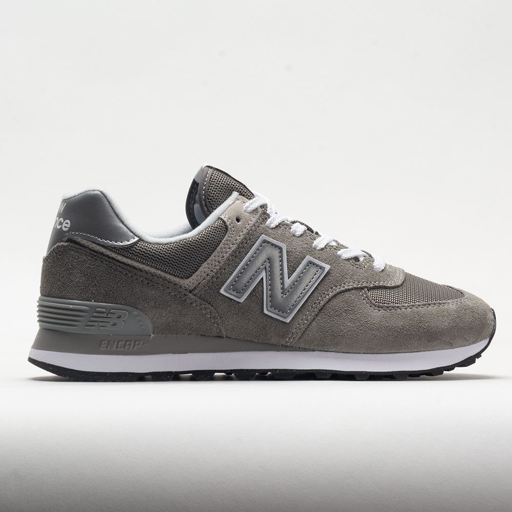 048814_3 New Balance 574 Core Mens Grey/White - Image 1