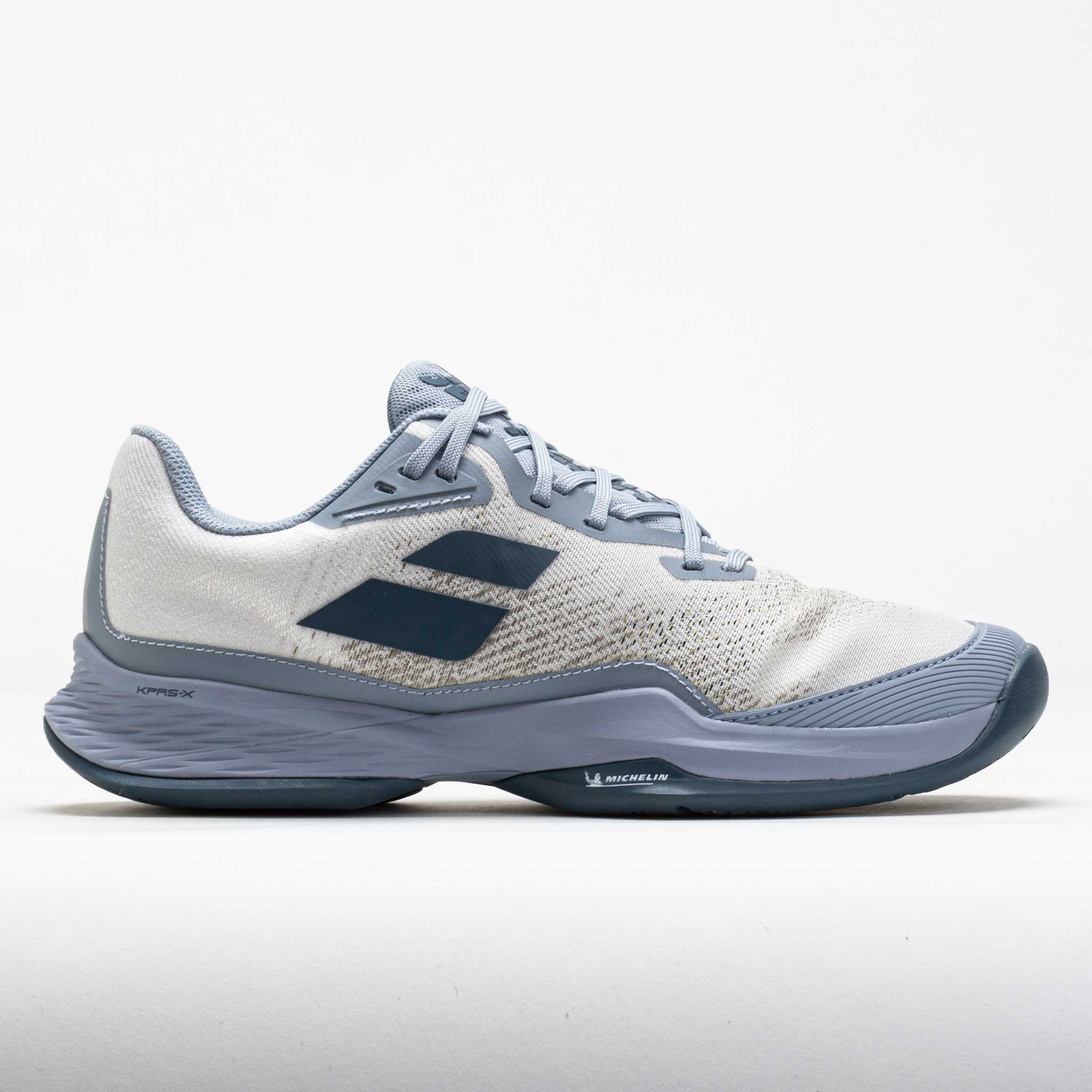 118699_3 Babolat Jet Mach 3 Mens White/Dark Grey - Image 1