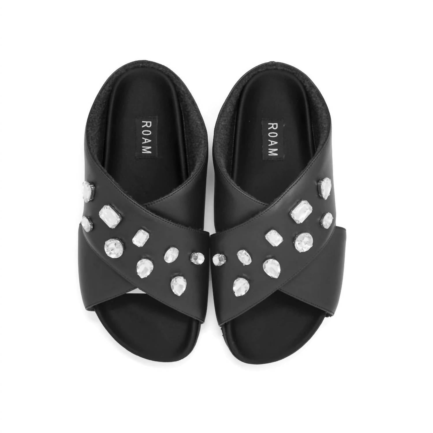 122a68d6-86cc-4ec7-a495-5c5fc2c50d1d-upscale_15k-1500x1500-70 Roam - women's Cross Crystal Sandal - Image 1