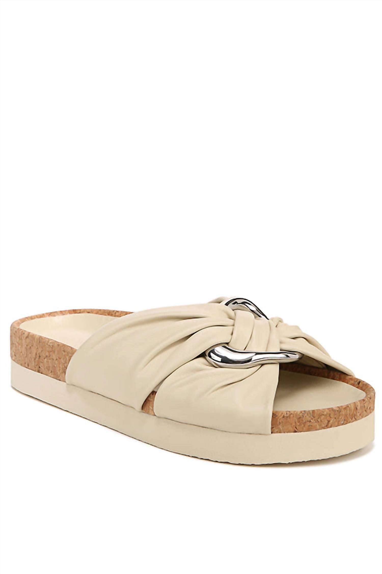 16bf8aac-1f4f-4601-b862-309bc3a9df43-upscale_15k-1500x1500-70 Vince - Women's Glo Leather Slide Sandal - Image 1