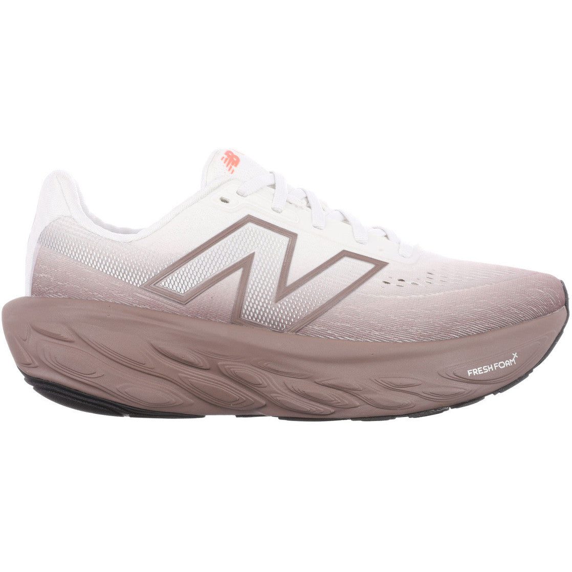 215517_1 Women's Fresh Foam X 1080 v14 (E - Earth Shadow/Reflection/Urgent Red) - Image 1