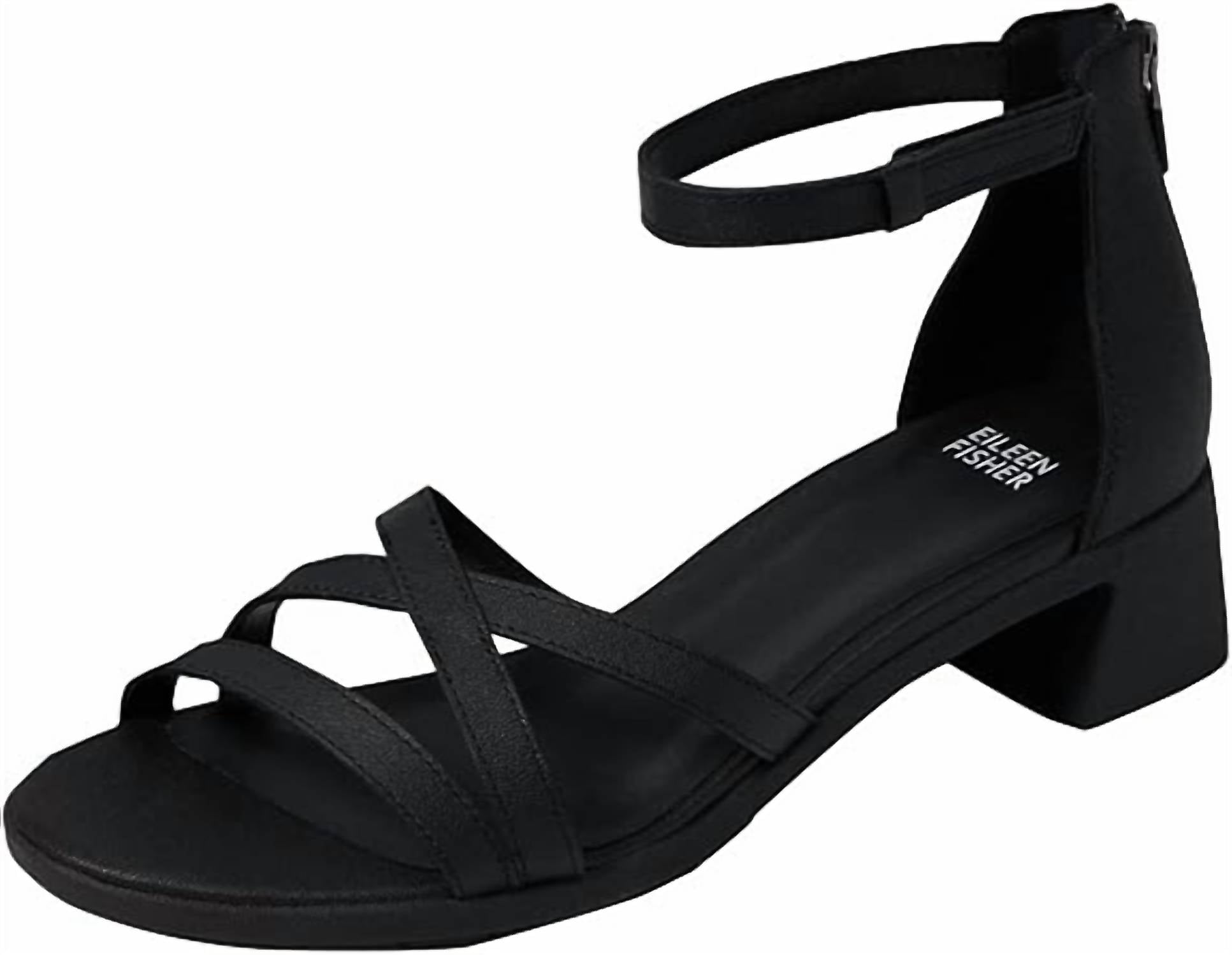 2a0af31f-eacb-4dad-a8ae-51a12a15ae42-upscale_15k-1500x1500-70 Eileen Fisher - Women's Noni Heeled Sandal - Image 1