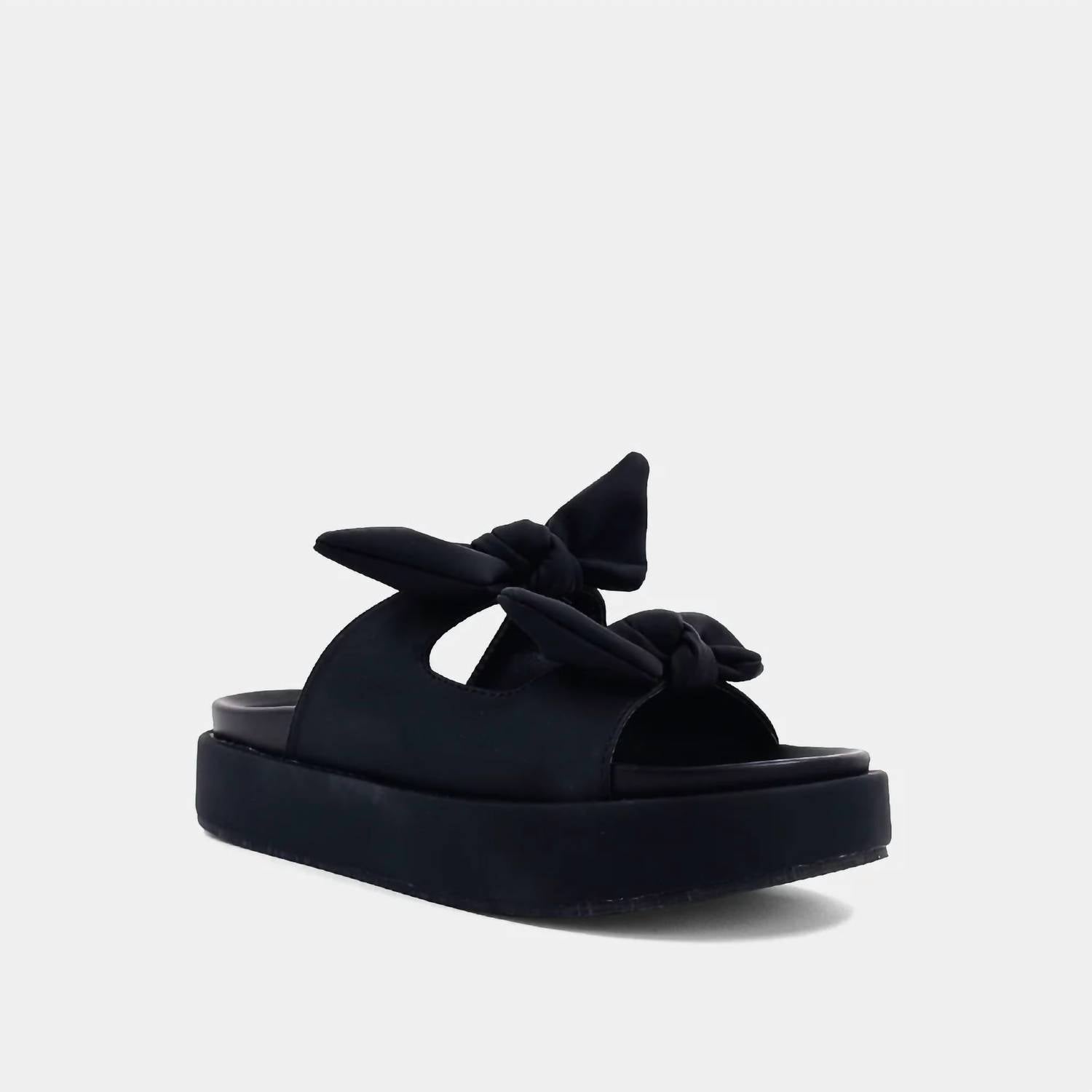 31ff5c8d-5b04-4631-bfaa-601681a31b50-upscale_15k-1500x1500-70 Shu Shop - Women's Kiki Bow Slip On Sandals - Image 1