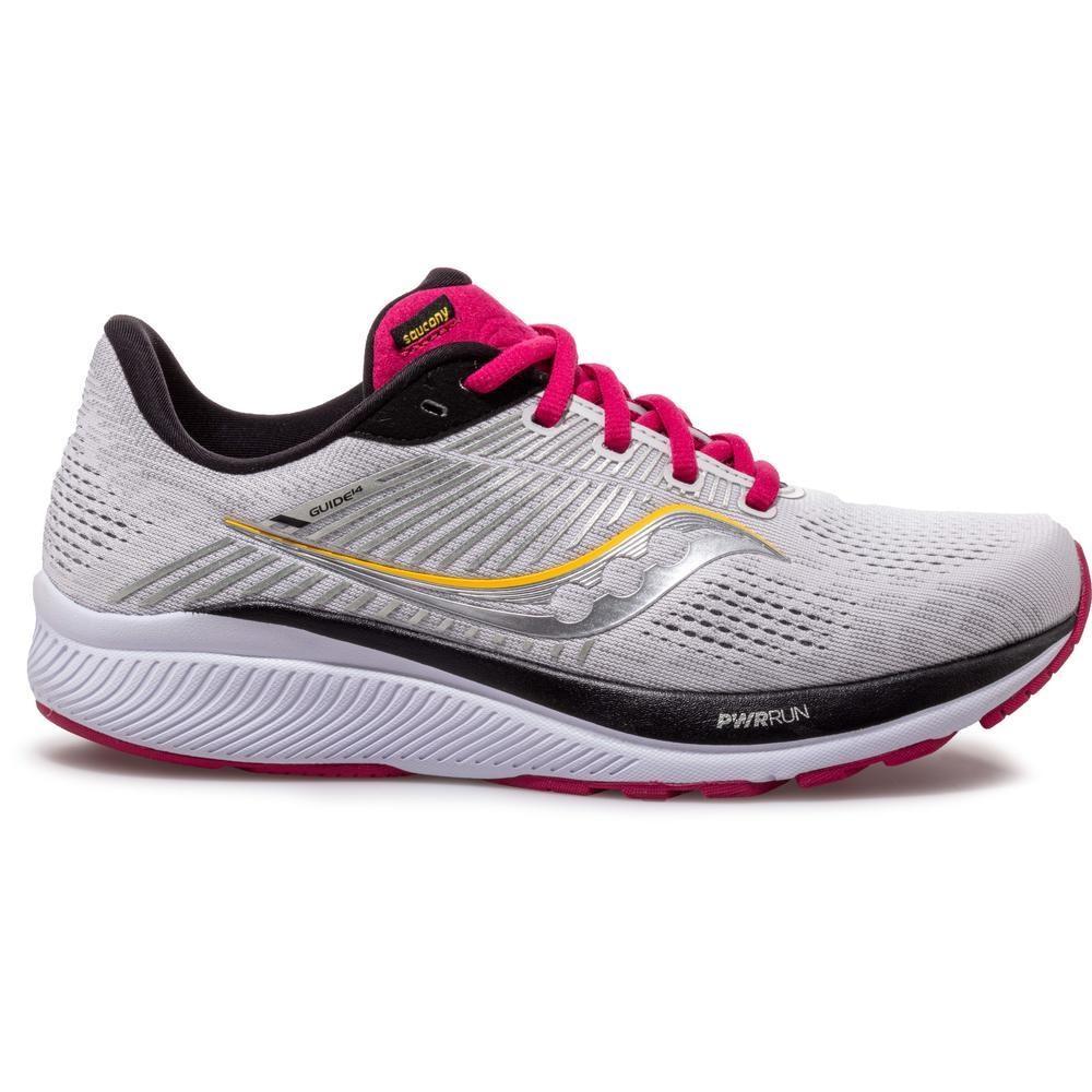 33159-ALLOYCHERRY-l Women's Saucony Guide 14 (Wide) - Image 1