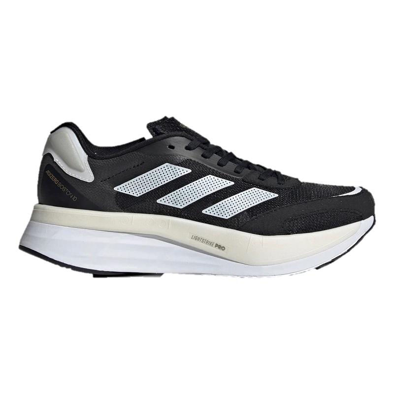 34918-CORE_BLKWHITEGOLD-l Women's adidas Adizero Boston 10 - Image 1