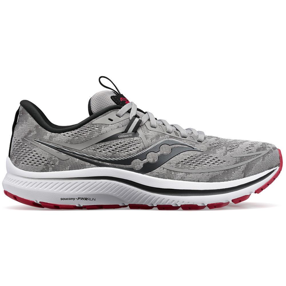 36184-ALLOYGARNET-l Men's Saucony Omni 21 (Wide) - Image 1