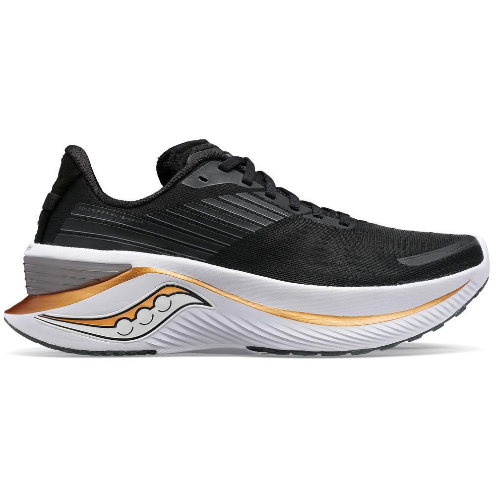 36265-BLACKGOLDSTRUCK-l Men's Saucony Endorphin Shift 3 - Image 1