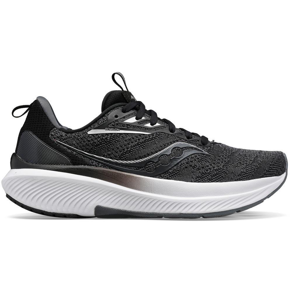 36658-BLACKWHITE-l Men's Saucony Echelon 9 (X-Wide) - Image 1