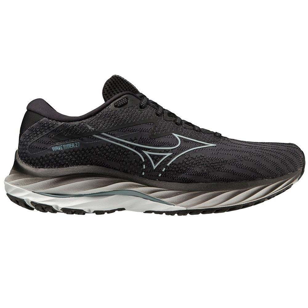 37526-EBONYILLUSION_BLUE-l Men's Mizuno Wave Rider 27 - Image 1