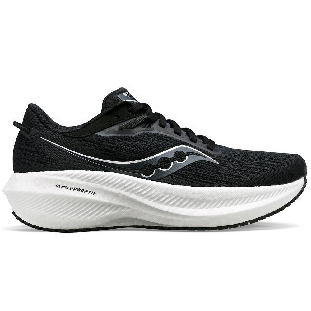 37695-BLACKWHITE-l Women's Saucony Triumph 21 - Image 1