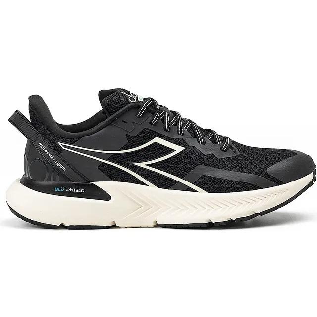 38358-BLACKWHISPER_WHITE-l Women's Diadora Volo 3 Glam - Image 1