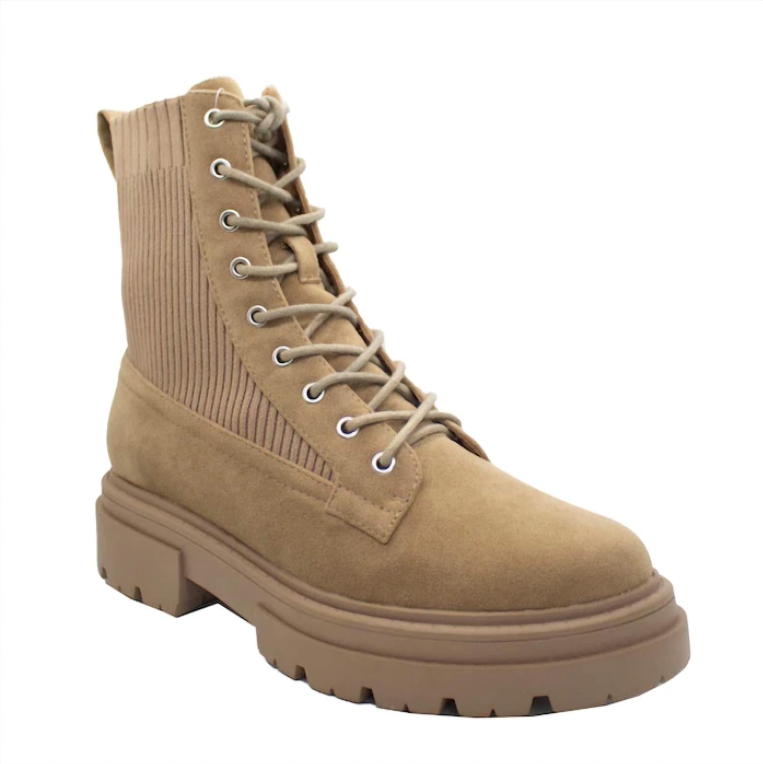 60a8a4d5-9953-46c6-81a1-d6957b01c149-upscale_15k-1500x1500-1 Cozzy Girl - Journey Suede Combat Boots - Image 1