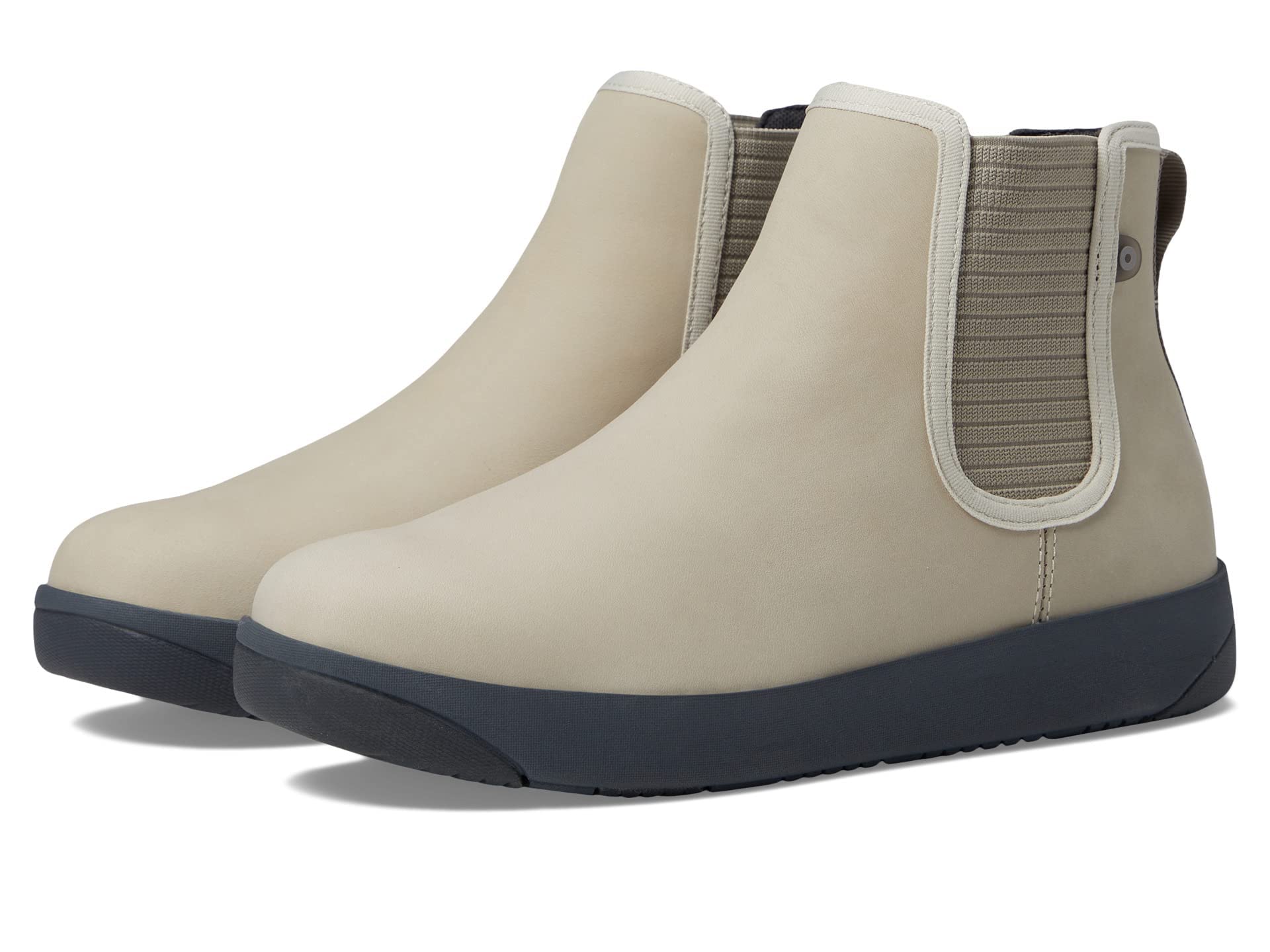 61drntFC3pL BOGS Kicker Chelsea Leather Boots - Oatmeal - Image 1
