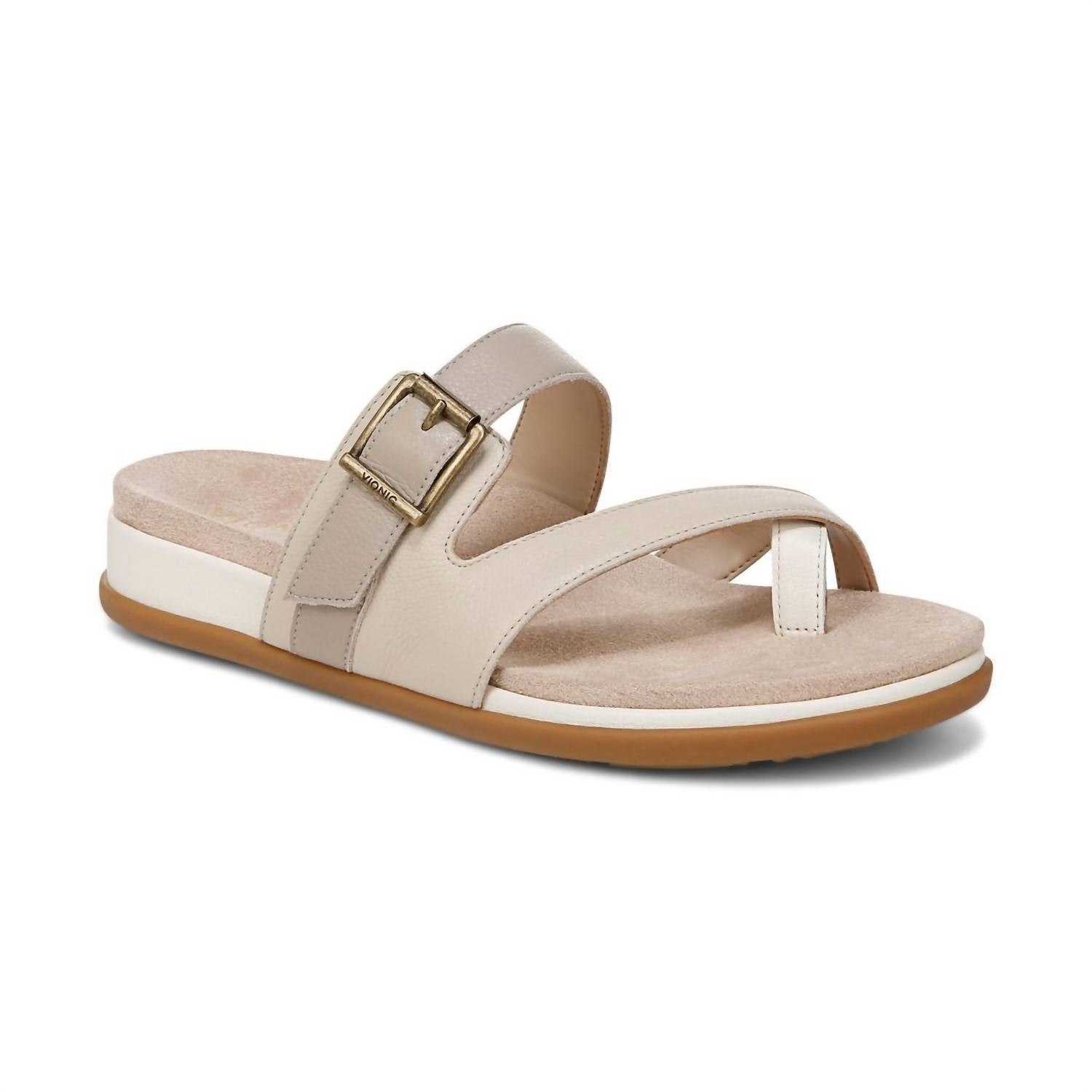 6465132a-27a5-476a-ac70-168c4597bcd8-upscale_15k-1500x1500-70 Vionic - Women Carmela toe-post loop Sandal - Image 1