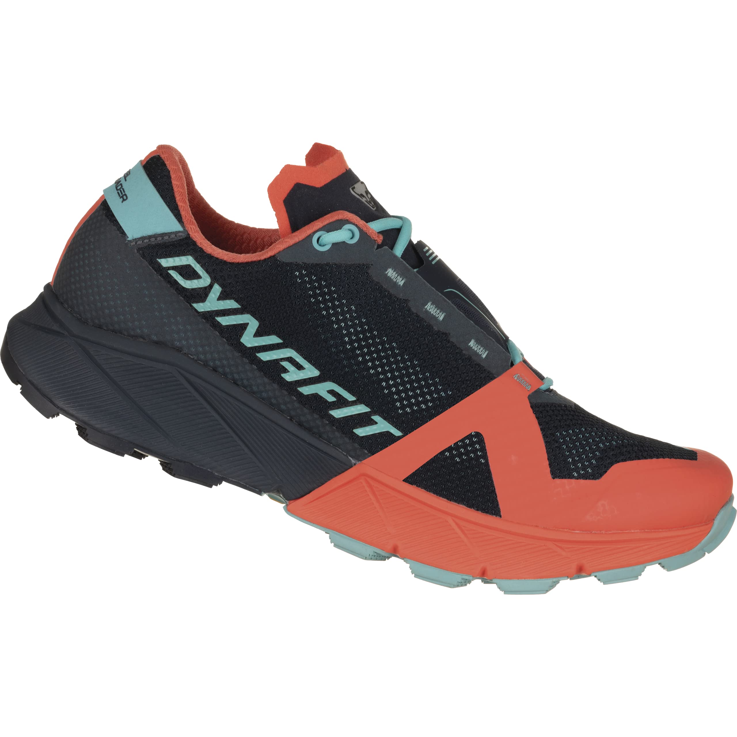 71XC-CXqkXL Dynafit Women's Ultra 100 Trail Running Shoes - Hot Coral/Blueberry - Image 1