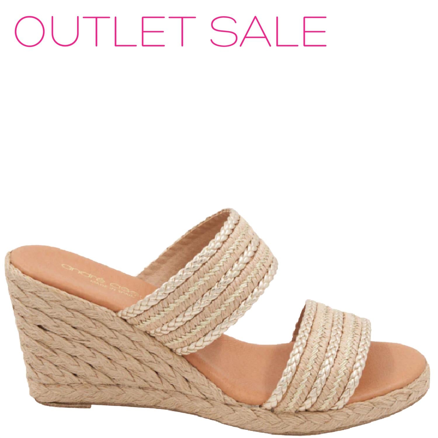 93ea224d-208b-4138-877b-229949a80318-upscale_15k-1500x1500-1 Andre Assous - Women's Nolita Slip-on Wedge Sandal - Image 1