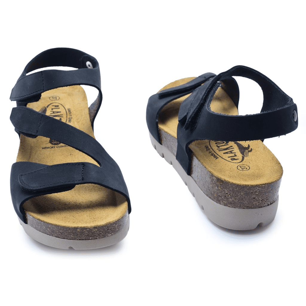 S474730-00003-13401 Plakton Jane Adjustable Wedge Sandals - Image 1