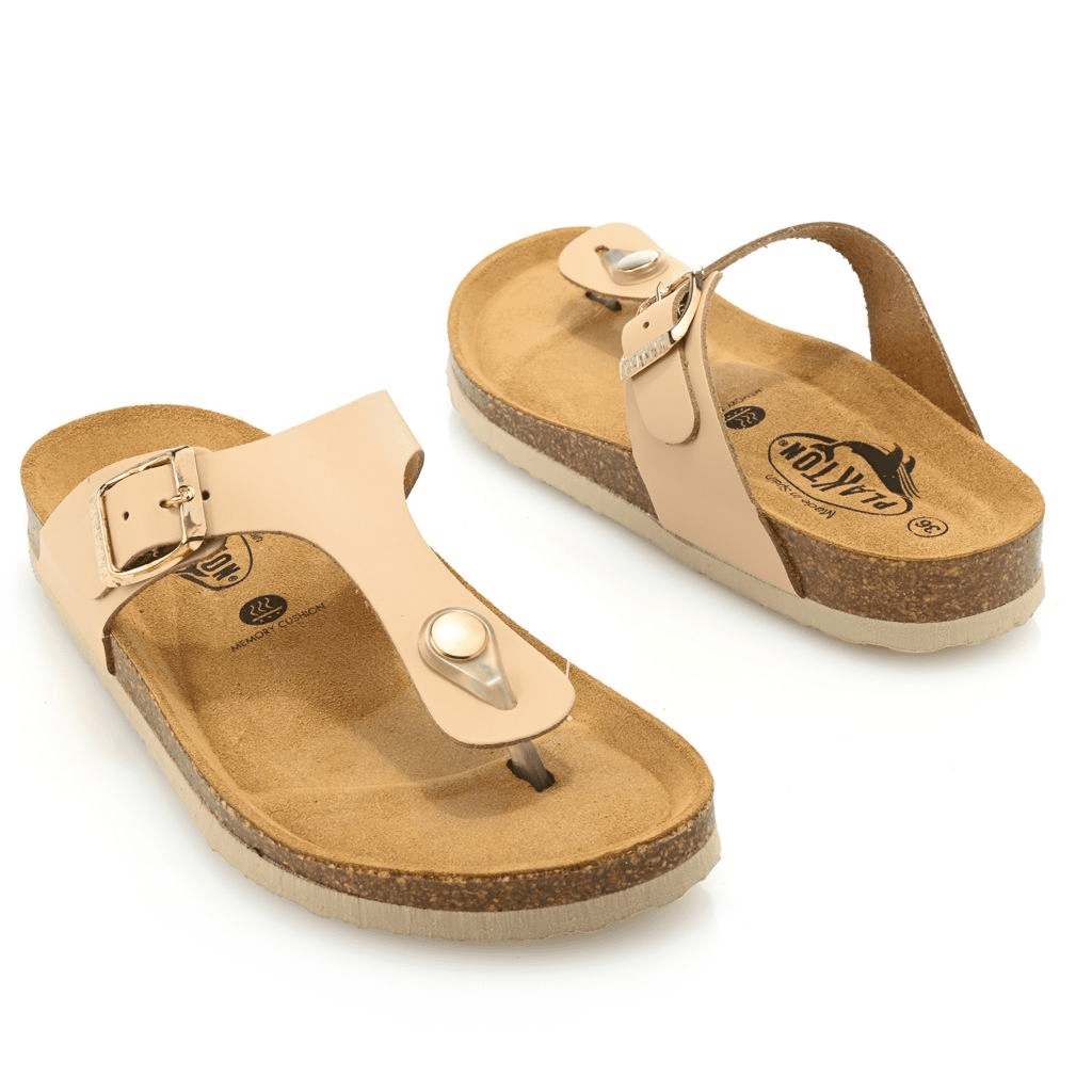 S475109-00012-13403 Plakton Bolero Adjustable Slide-on Sandals - Image 1