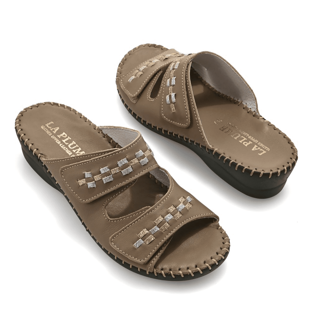 S475330-00069-13404 La Plume Martina Italian Made Leather Sandals - Image 1