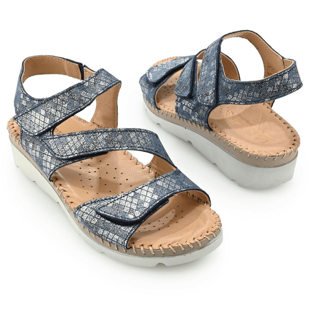 S475333-00002-09490 La Plume Ranger Italian Made Leather Sandals - Image 1