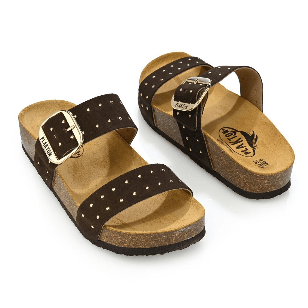 S475531-00007-13400 Plakton Claire Slide-on Adjustable Sandals - Image 1