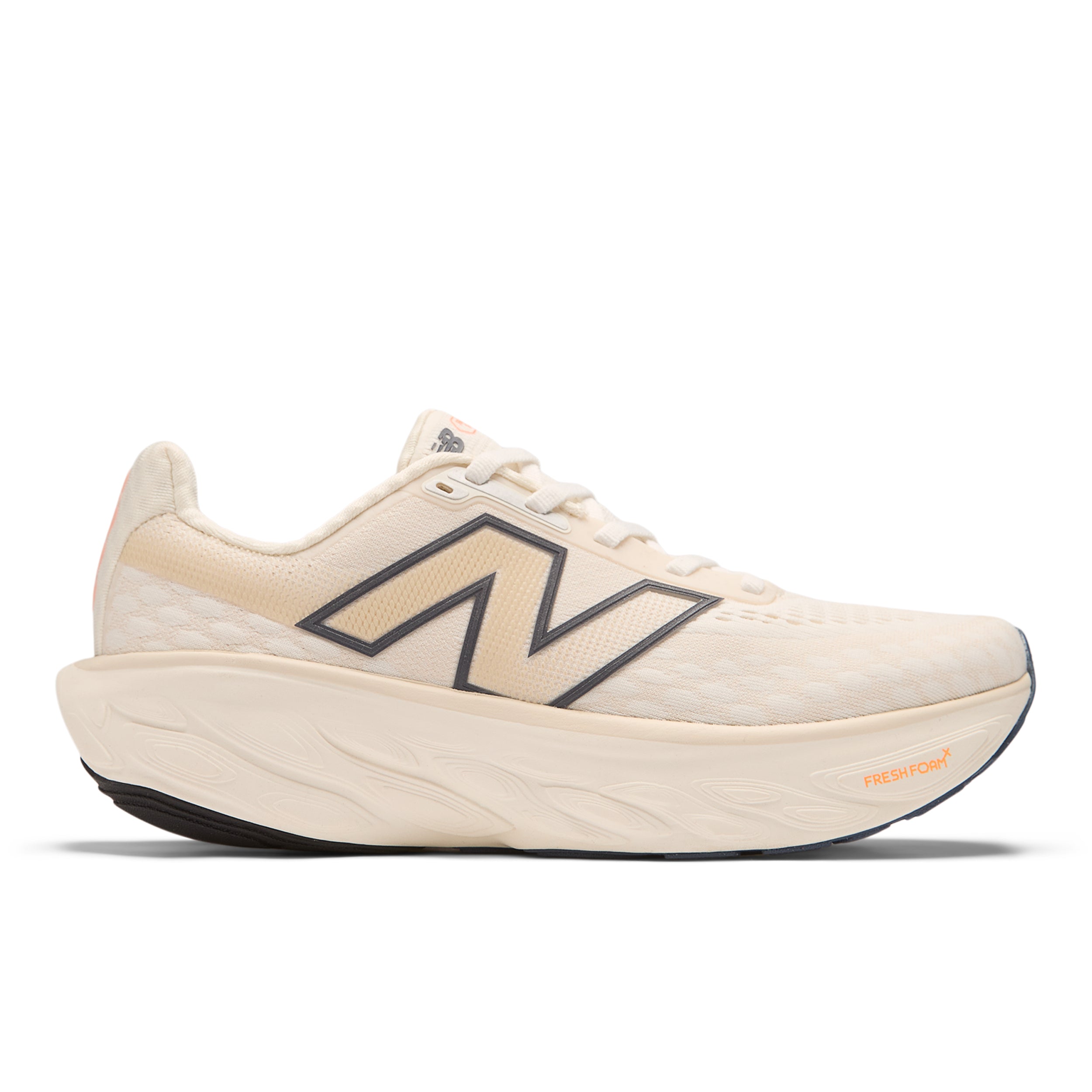 W1080J14_2-1 Women's Fresh Foam X 1080 v14 (J - Sea Salt/Vintage Indigo/Hot Mango) - Image 1