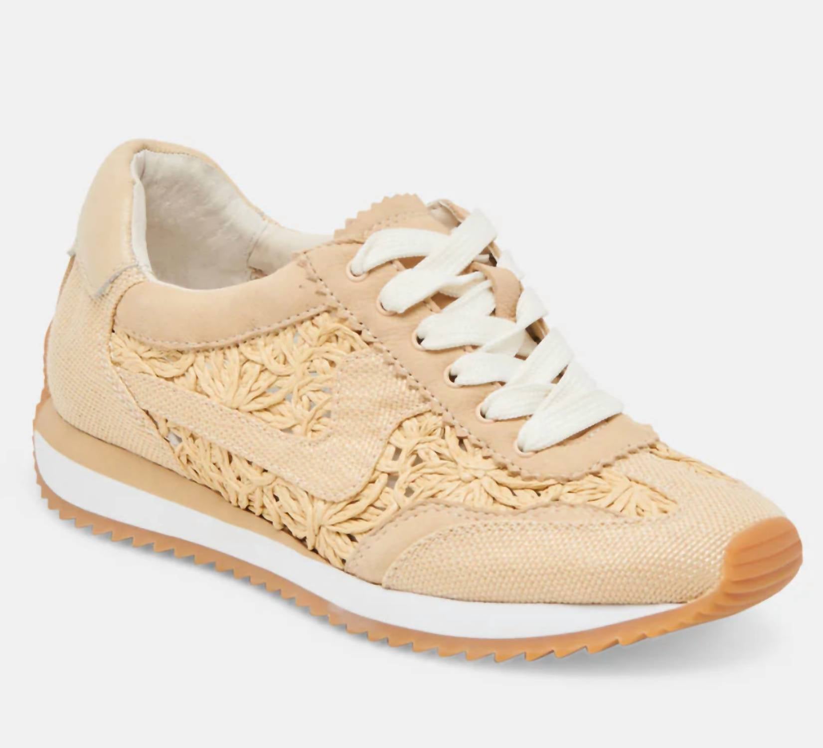 c57bb877-9b33-4b40-a1ec-11e3fda7975c-upscale_15k-1500x1500-70 Dolce Vita - Women's Raffia Retro Jogger Sneakers - Image 1