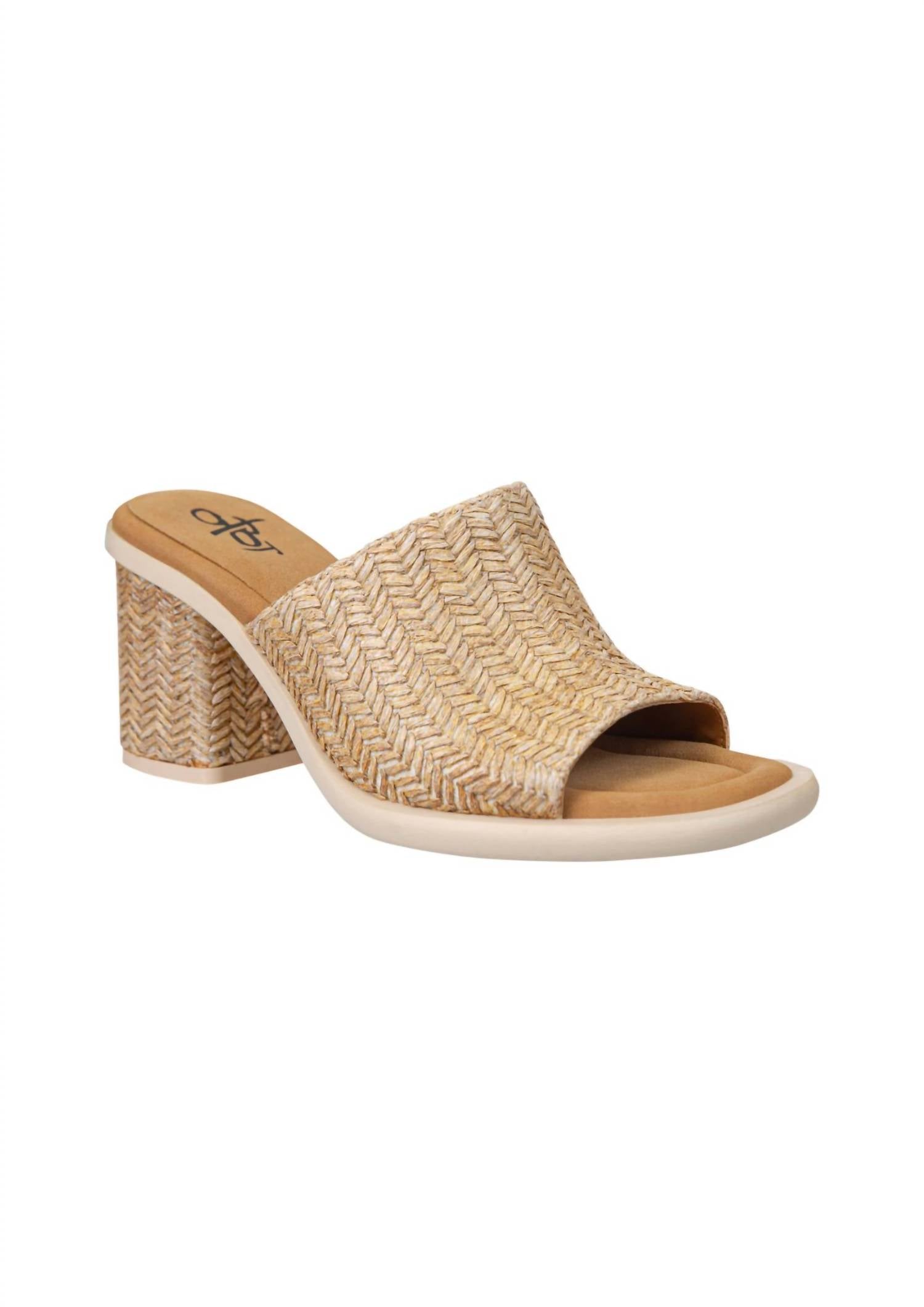 cbd93b2a-8131-4c90-abe2-0a3287743a75-upscale_15k-1500x1500-70 Otbt - Women's Bravura Raffia Sandal - Image 1