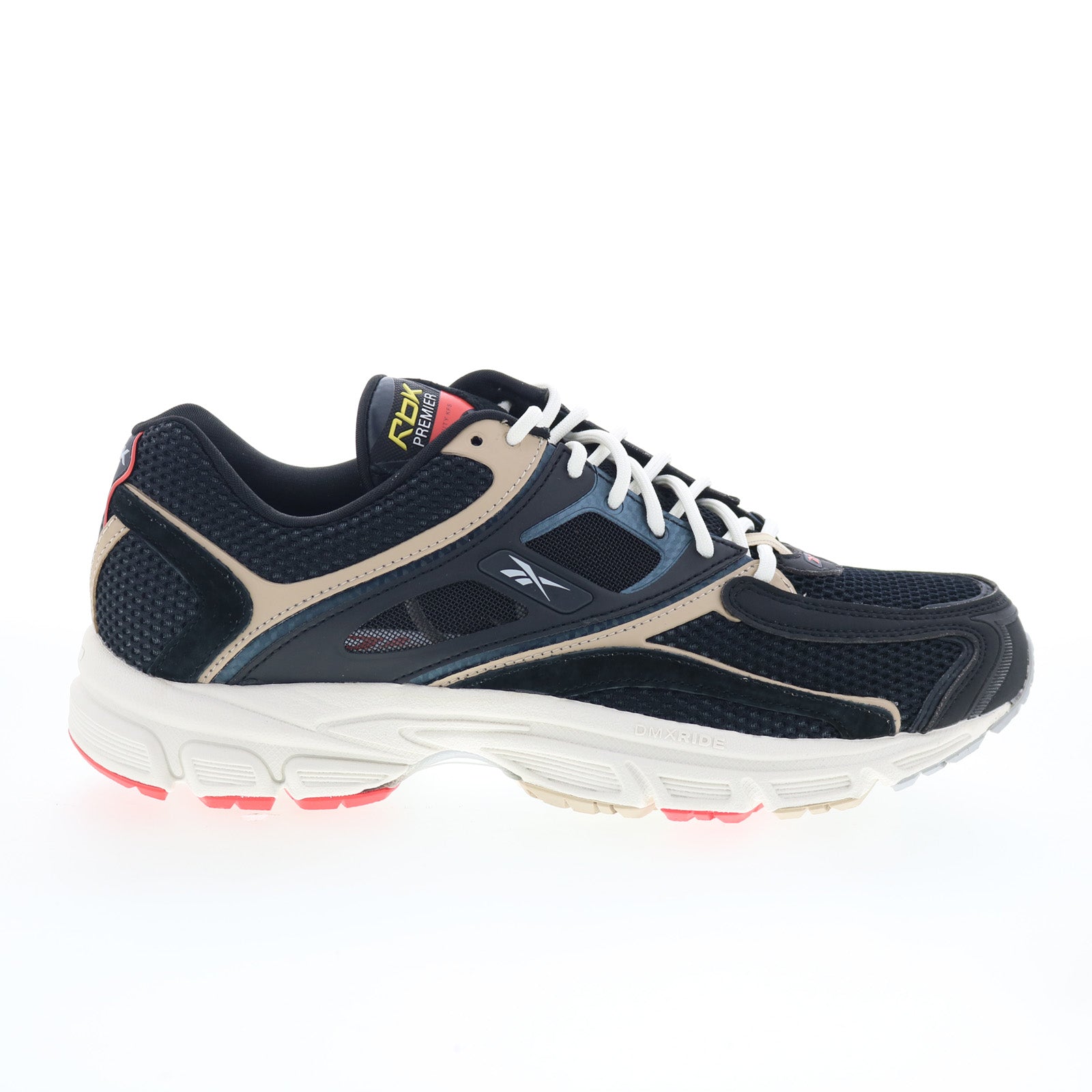 100074433_rbk_premier_trinity_kfs_cblack_chalk_dynre_01_fc5977bb-a8e1-4119-b446-1783aad2ef50 Reebok RBK Premier Trinity KFS Mens Black Mesh Lifestyle Sneakers Shoes - Image 1