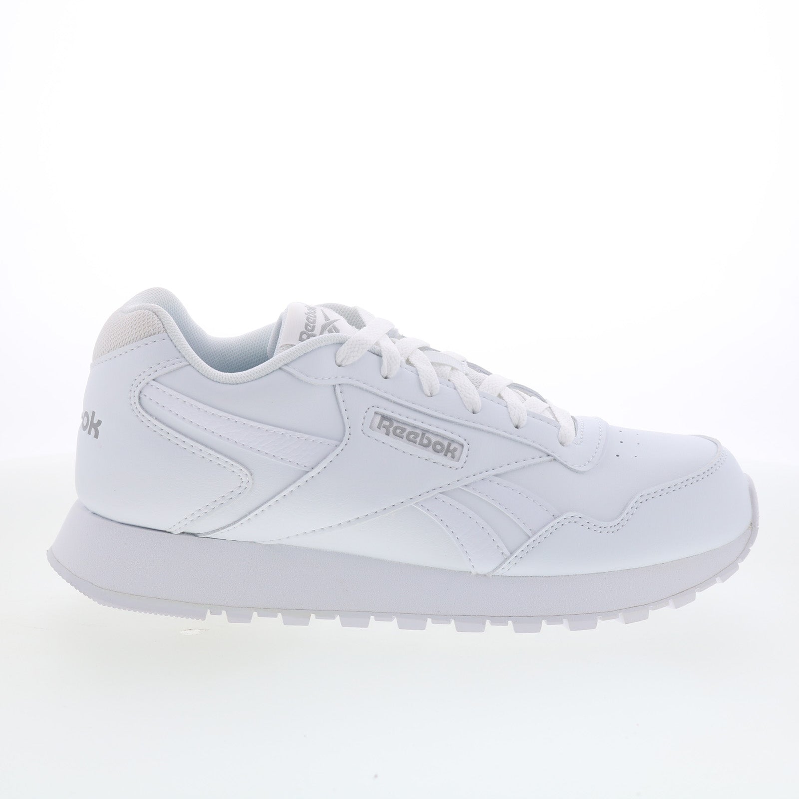 100223327_reebok_glide_wide_4e_ftwwht_cdgry2_ftww_01_09ecd536-8d8d-4d28-afcb-c0f6857c9719 Reebok Glide Wide 4E Mens White Extra Wide 4E Lifestyle Sneakers Shoes - Image 1