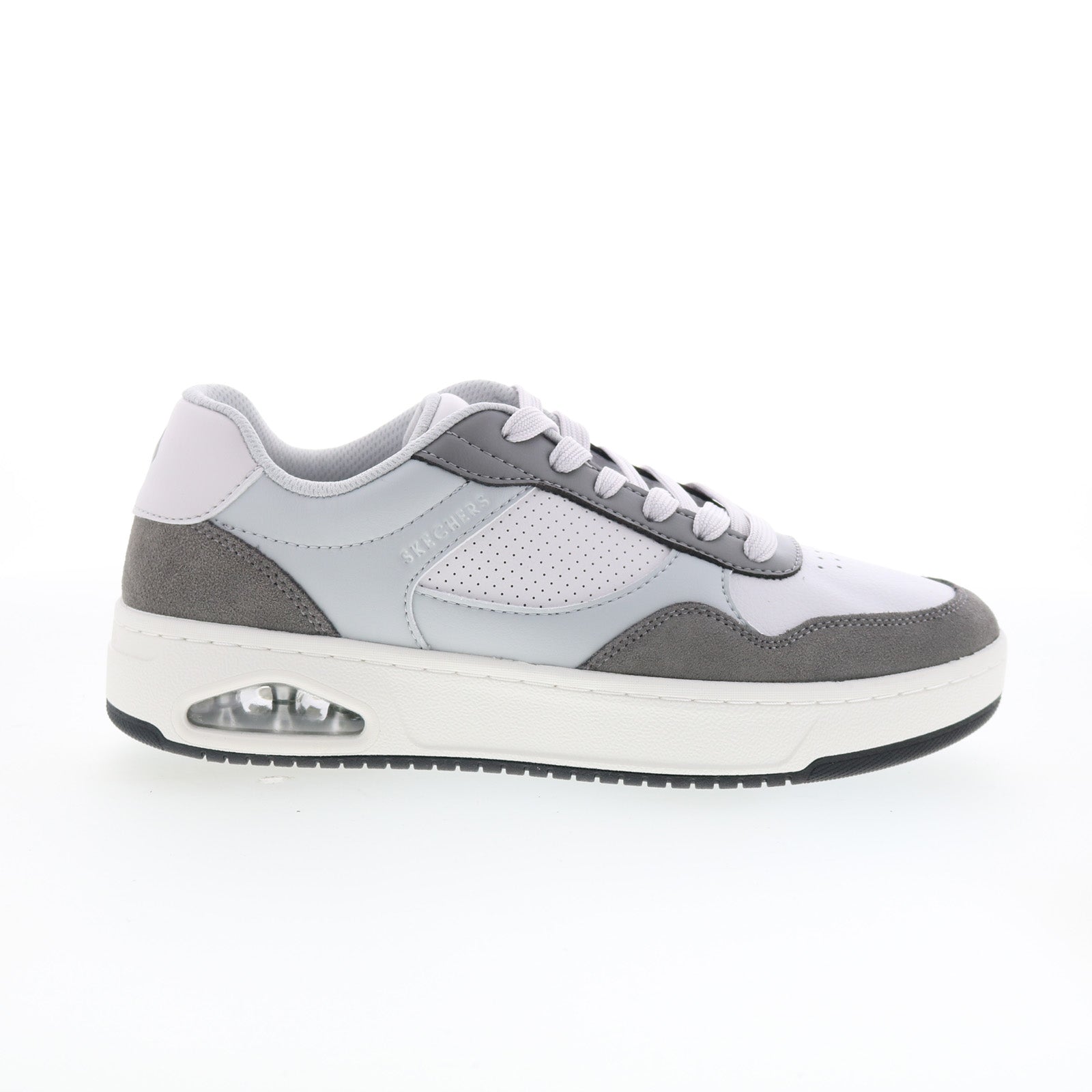 183158-gry_uno_ctl_out_of_sight_grey_01_346b7bc6-31de-4f16-b06f-ea88a842f768 Skechers UNO CTL - Out of Sight Mens Gray Lifestyle Sneakers Shoes - Image 1