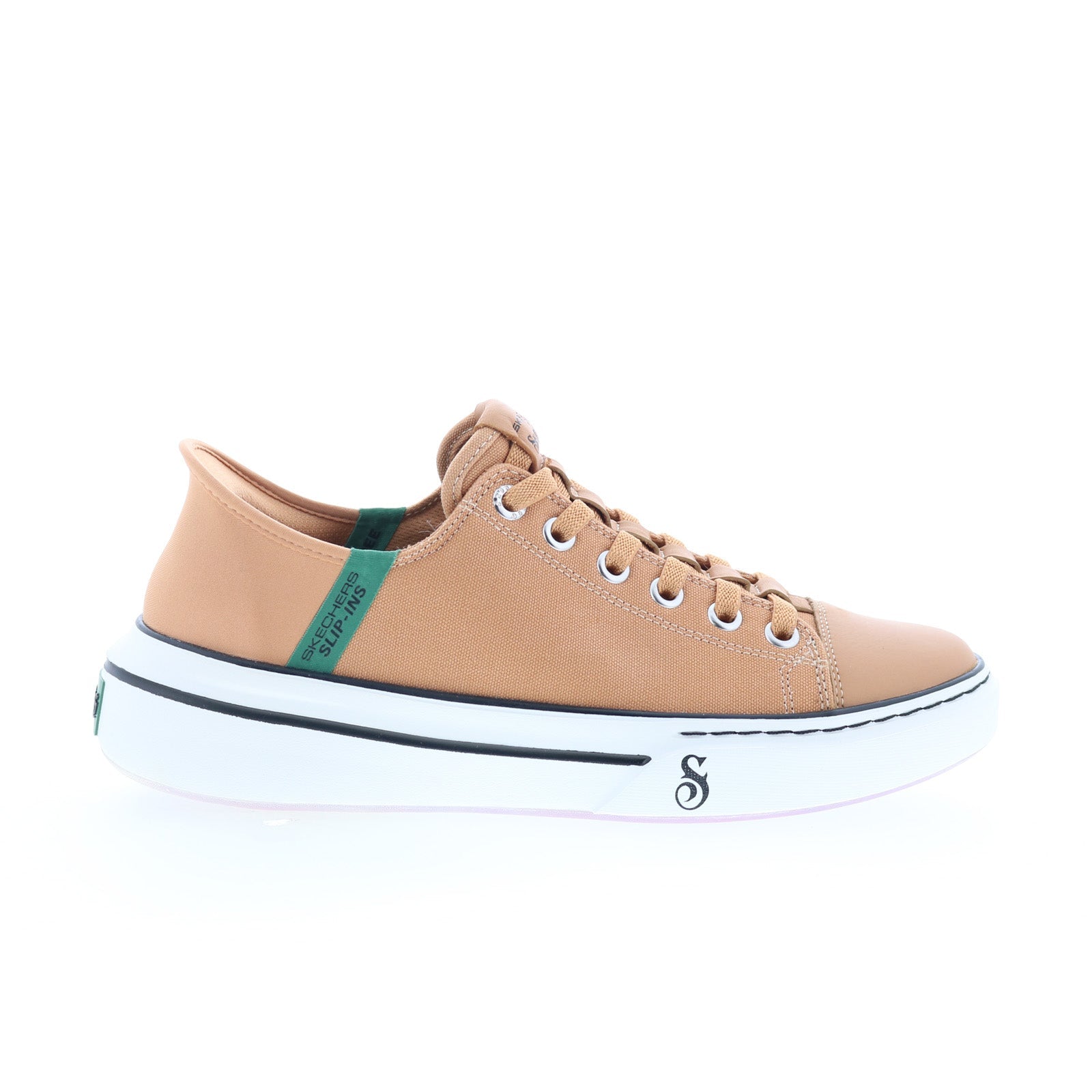 251030-tan_snoop_one-low_dogg_tan_01_3cd74c0f-d855-416c-b147-53e2f733548d Skechers Snoop Dogg Snoop One - Low Dogg Canvas Mens Brown Sneakers Shoes - Image 1