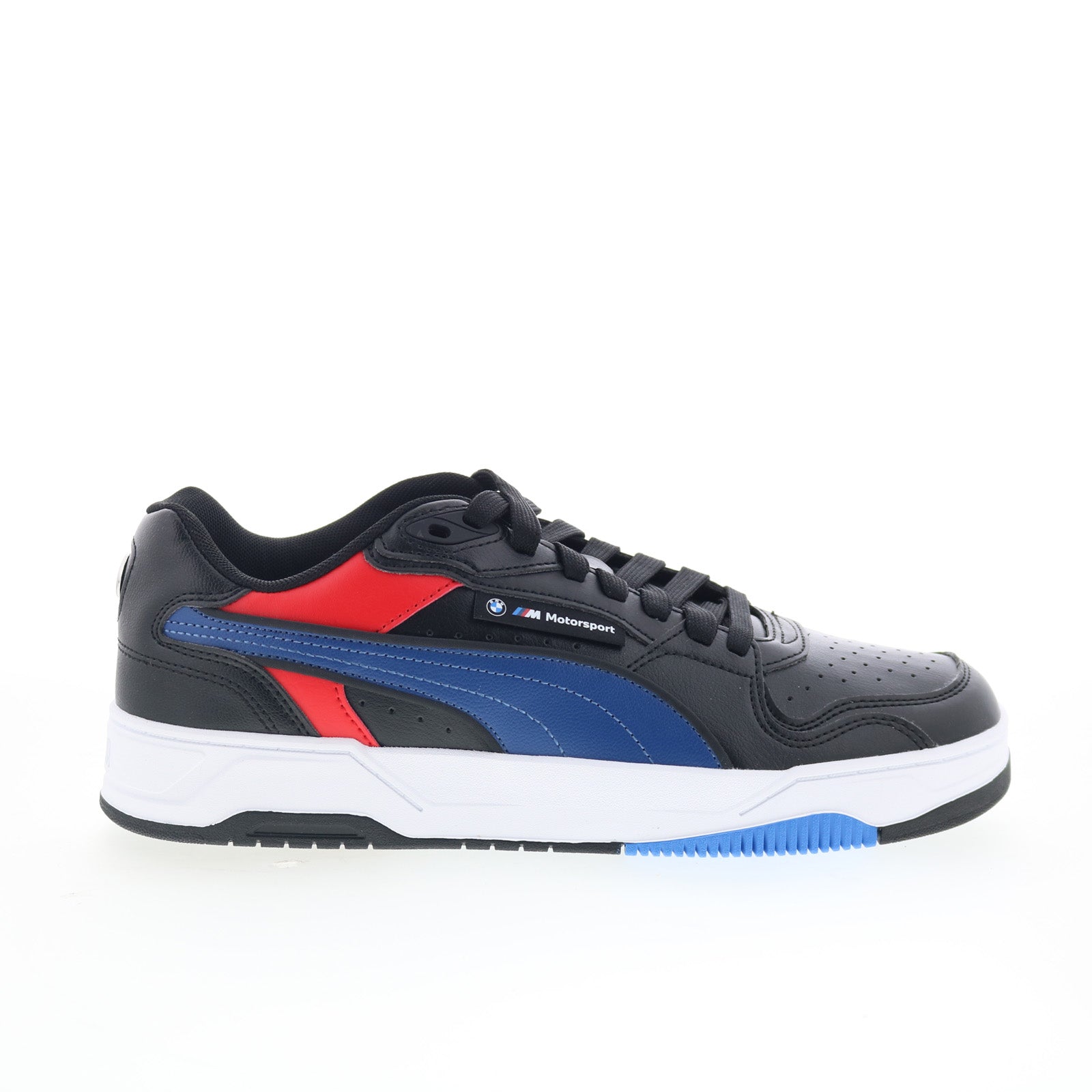 30891101_bmw_mms_rbd_break_low_puma_black_pro_blue_01_37f121b6-9a3f-4f5f-89bf-9c882bc73701 Puma Bmw MMS RBD Break Low 30891101 Mens Black Motorsport Sneakers Shoes - Image 1