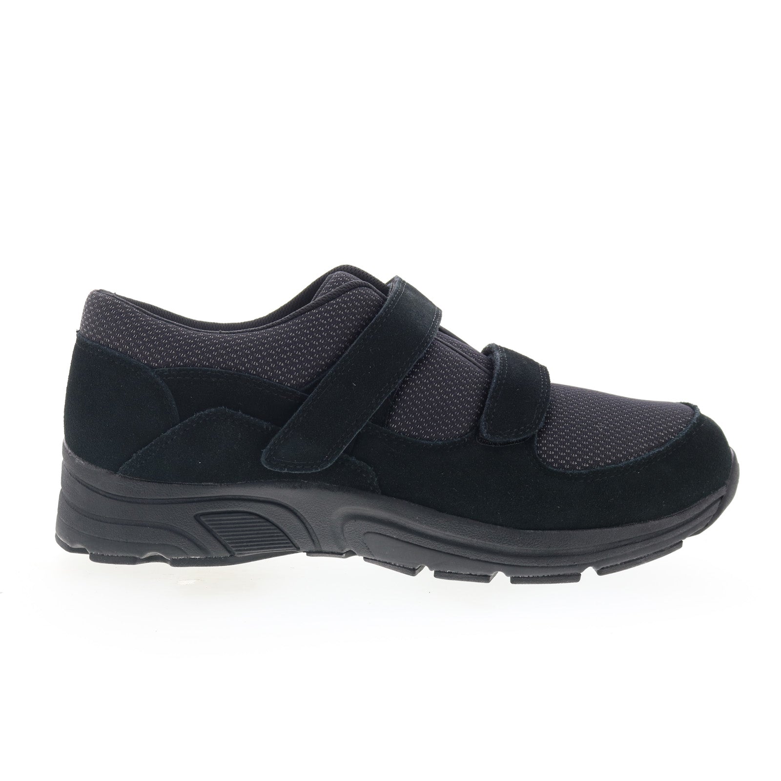 44001-19_win_black-img4_01_27a76027-e508-40dd-99fb-41abf25788fe Drew Win 44001-19 Mens Black Suede Slip On Lifestyle Sneakers Shoes - Image 1