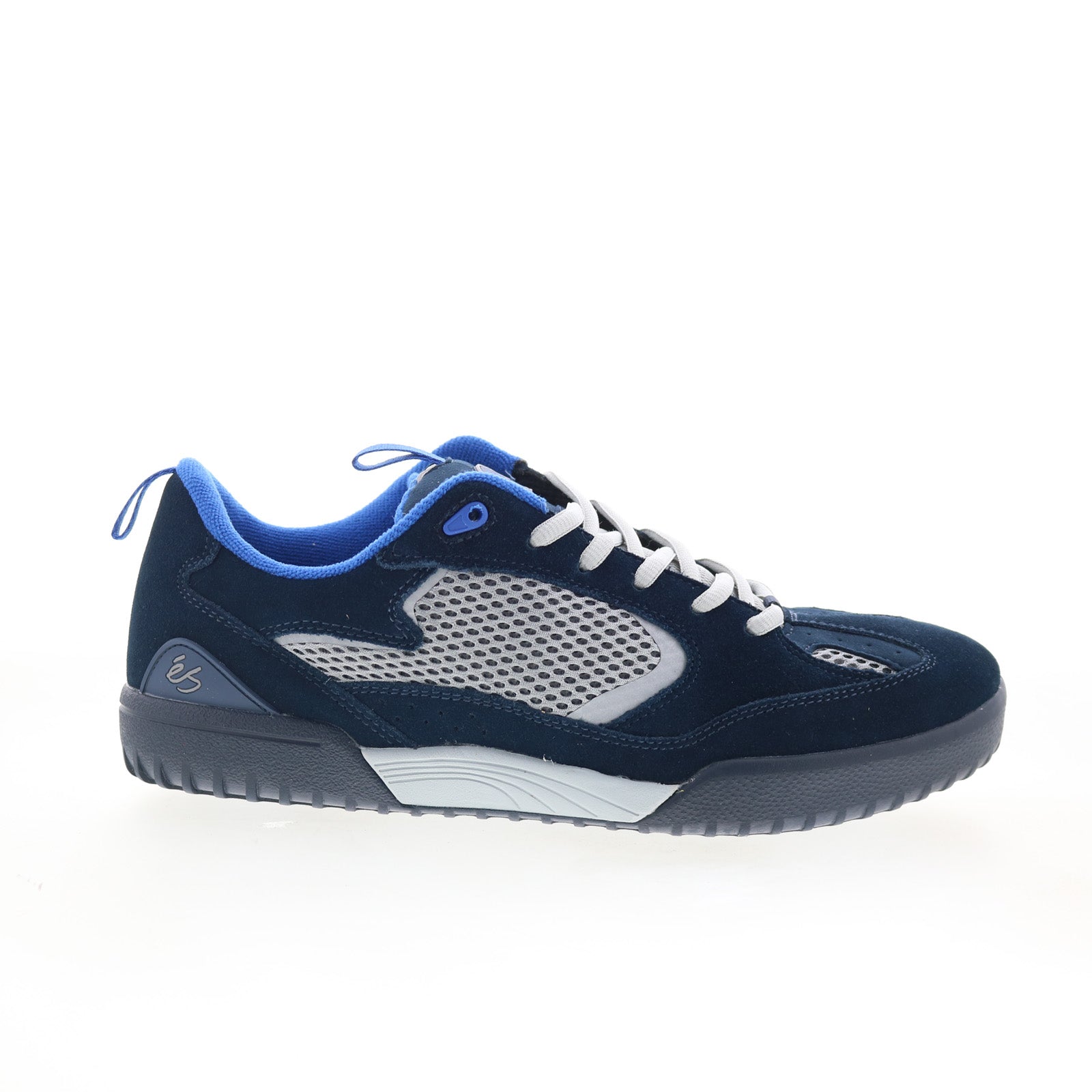 5101000174408_quattro_navy_grey_royal_01_ace87efb-19d1-407e-9525-92630b38d2de ES Quattro 5101000174408 Mens Blue Synthetic Skate Inspired Sneakers Shoes - Image 1