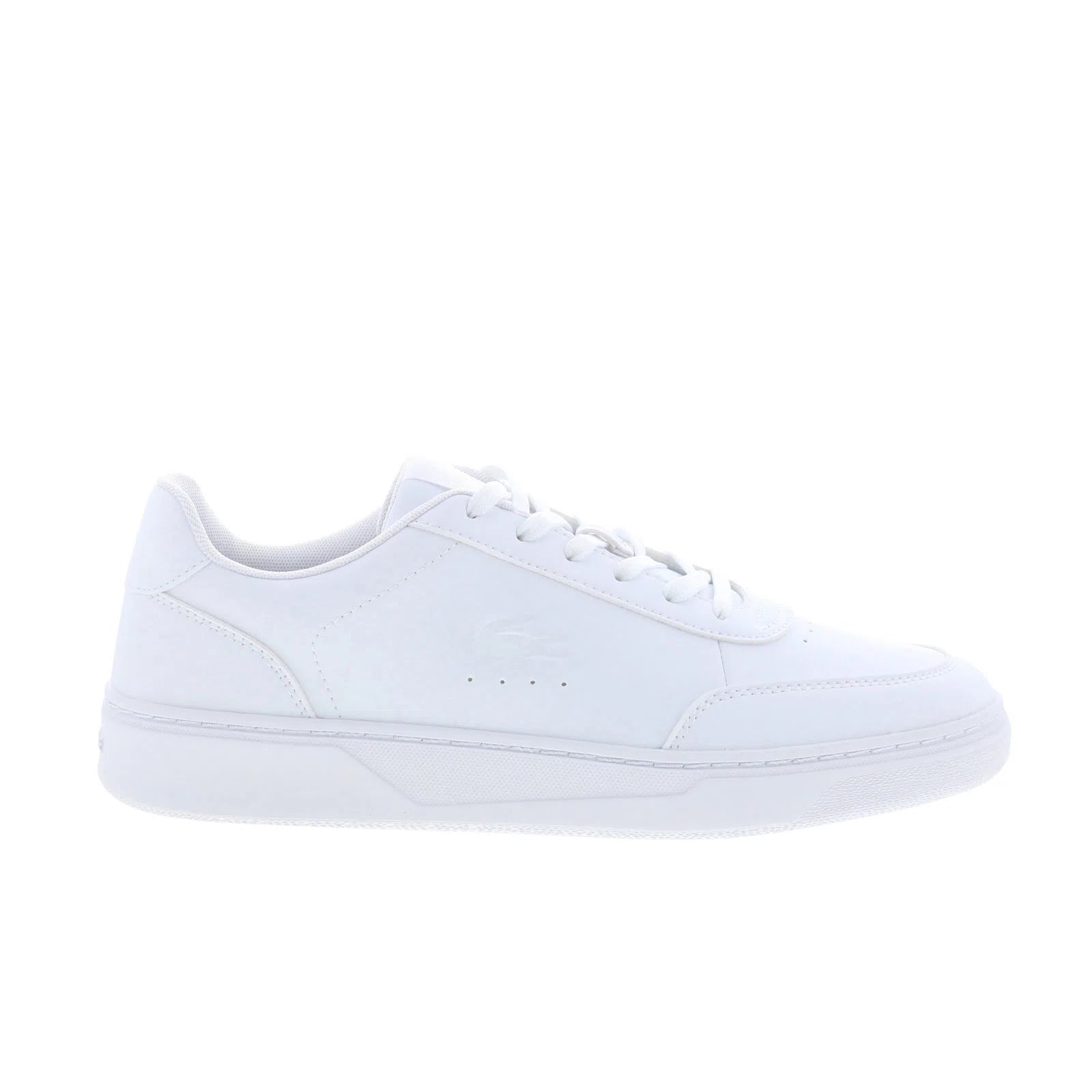 Lacoste Court Pro 225 1 SMA Mens White Synthetic Lifestyle Sneakers Shoes - Image 1