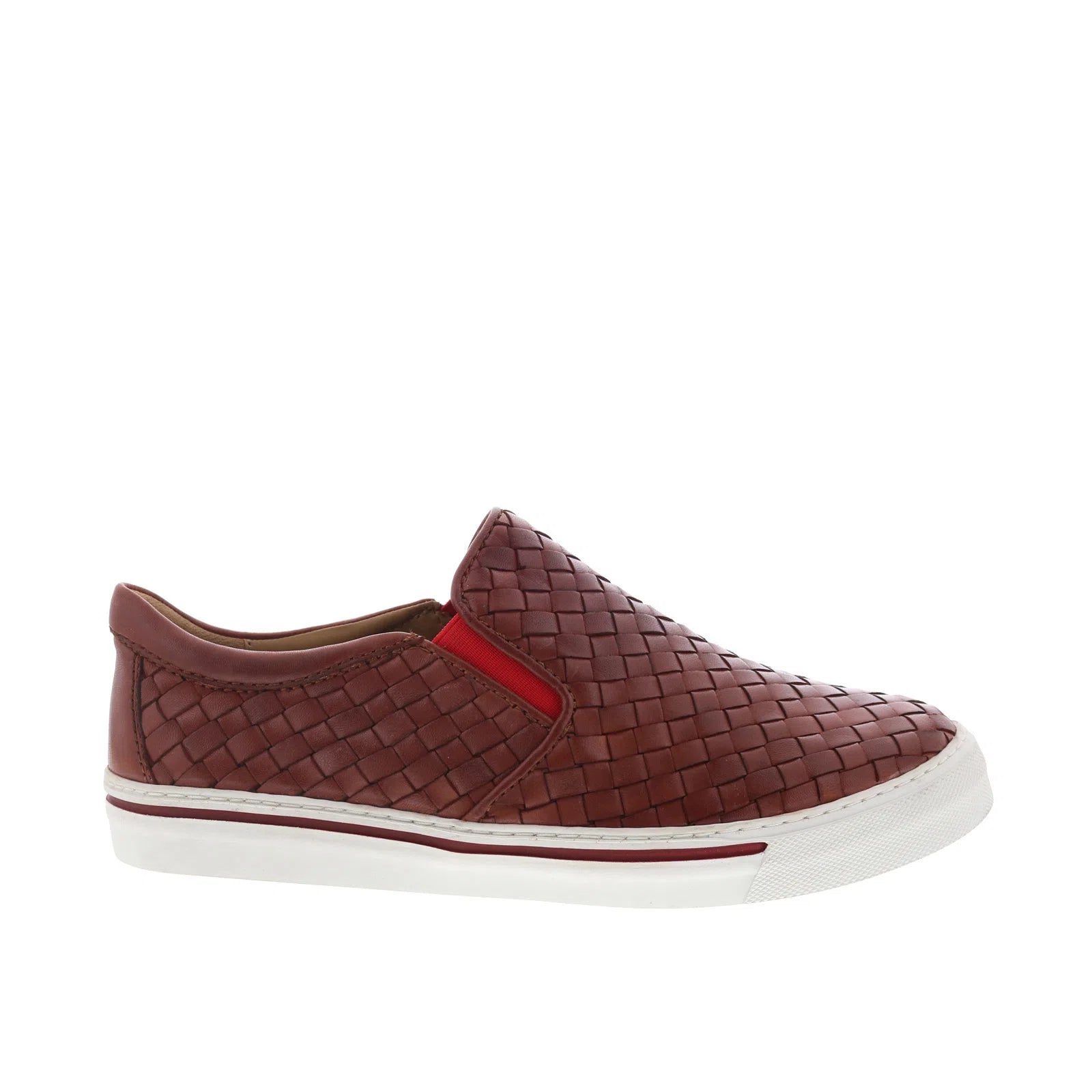 james_dark_luggage_true_glove_reshoot_01 Robert Zur James True Glove Mens Brown Leather Slip On Lifestyle Sneakers Shoes - Image 1