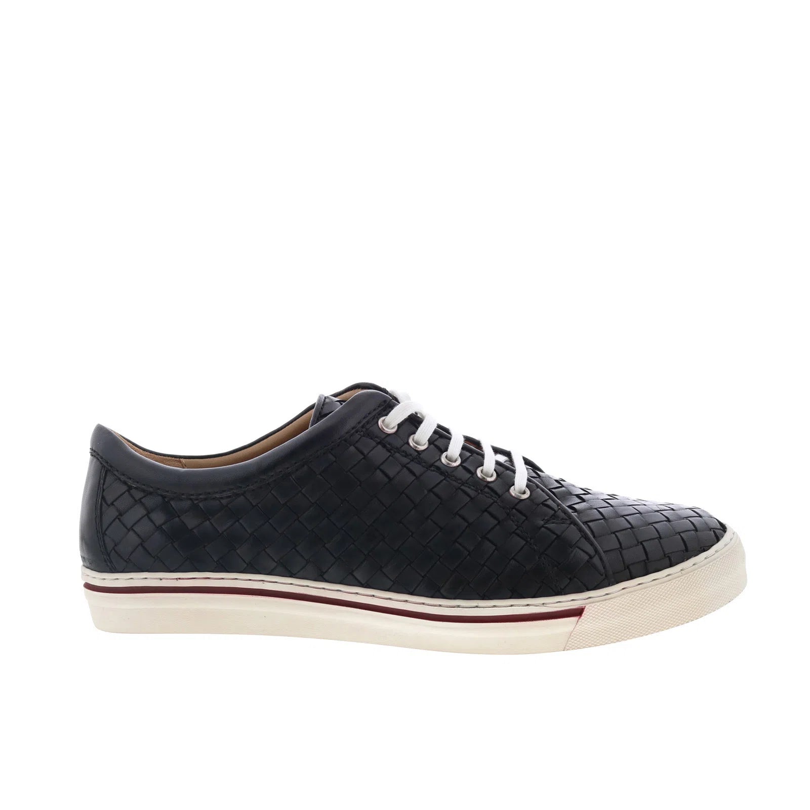 jesse_black_true_glove_reshoot_01 Robert Zur Jesse True Glove Mens Black Leather Lace Up Lifestyle Sneakers Shoes - Image 1