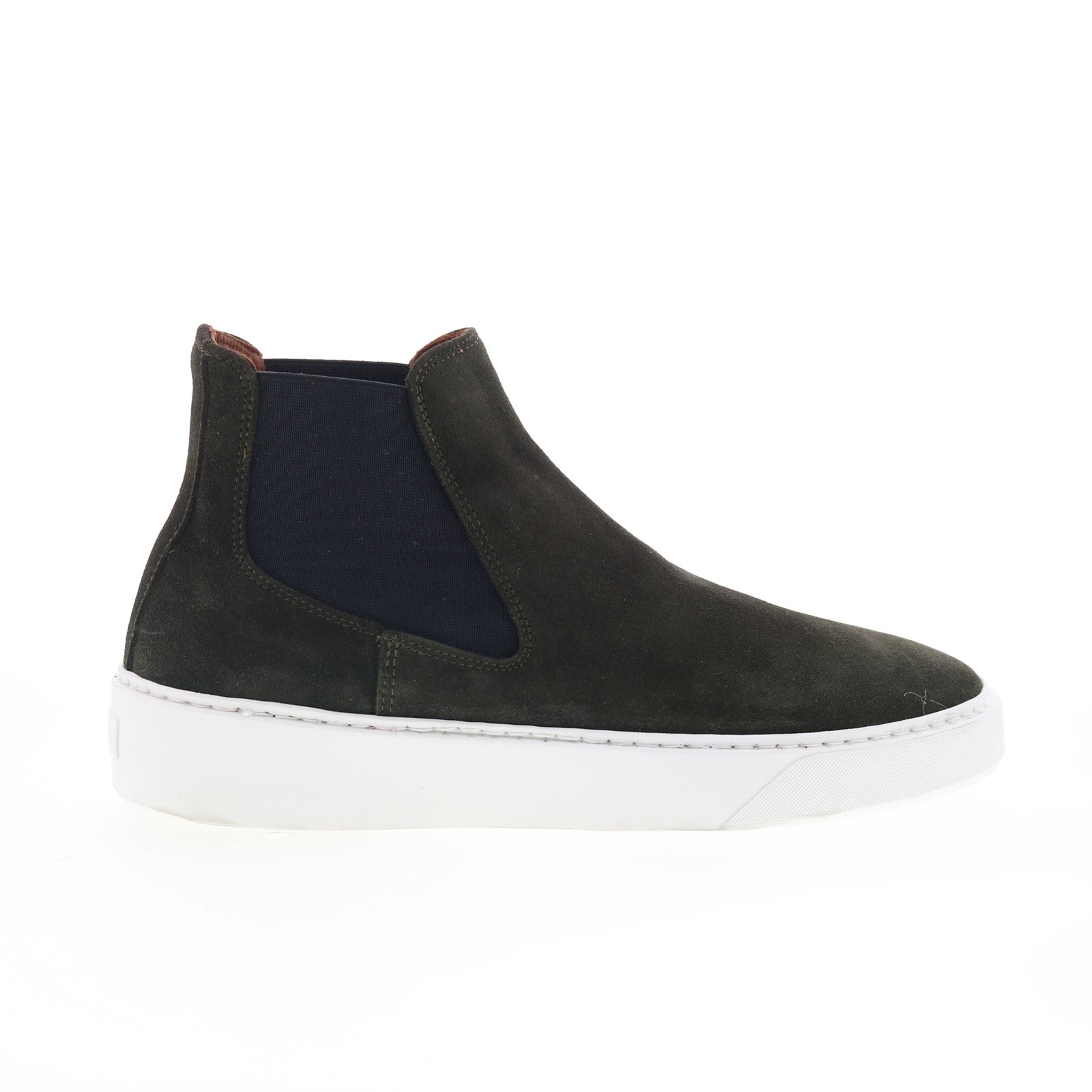m1020-dgn_demario_suede_dark_green_01_aa9bab88-45bb-4f53-8f07-2406ca713616 Aquatalia Demario Waterproof M102007 Mens Green Lifestyle Sneakers Shoes - Image 1